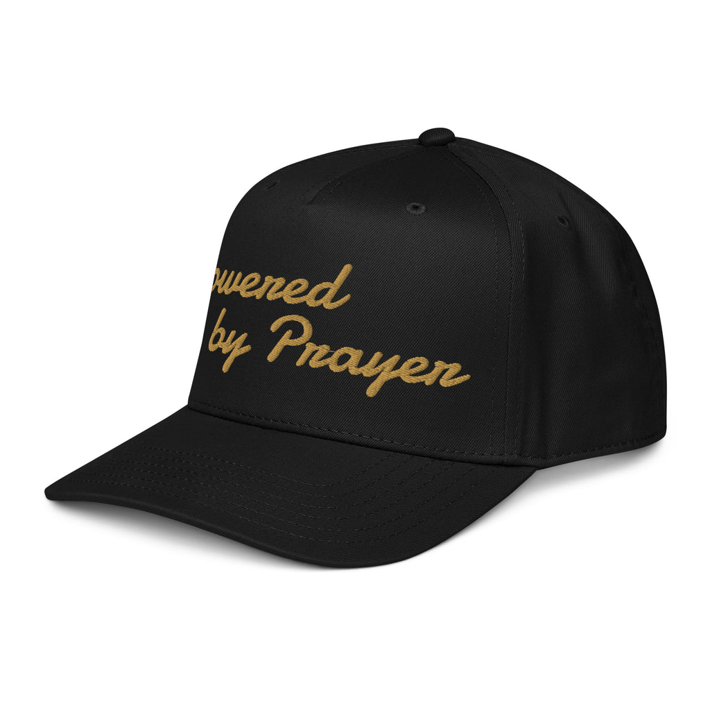 Powered by Prayer - 5 panel cap - Christian Apparel by BASR Clothing