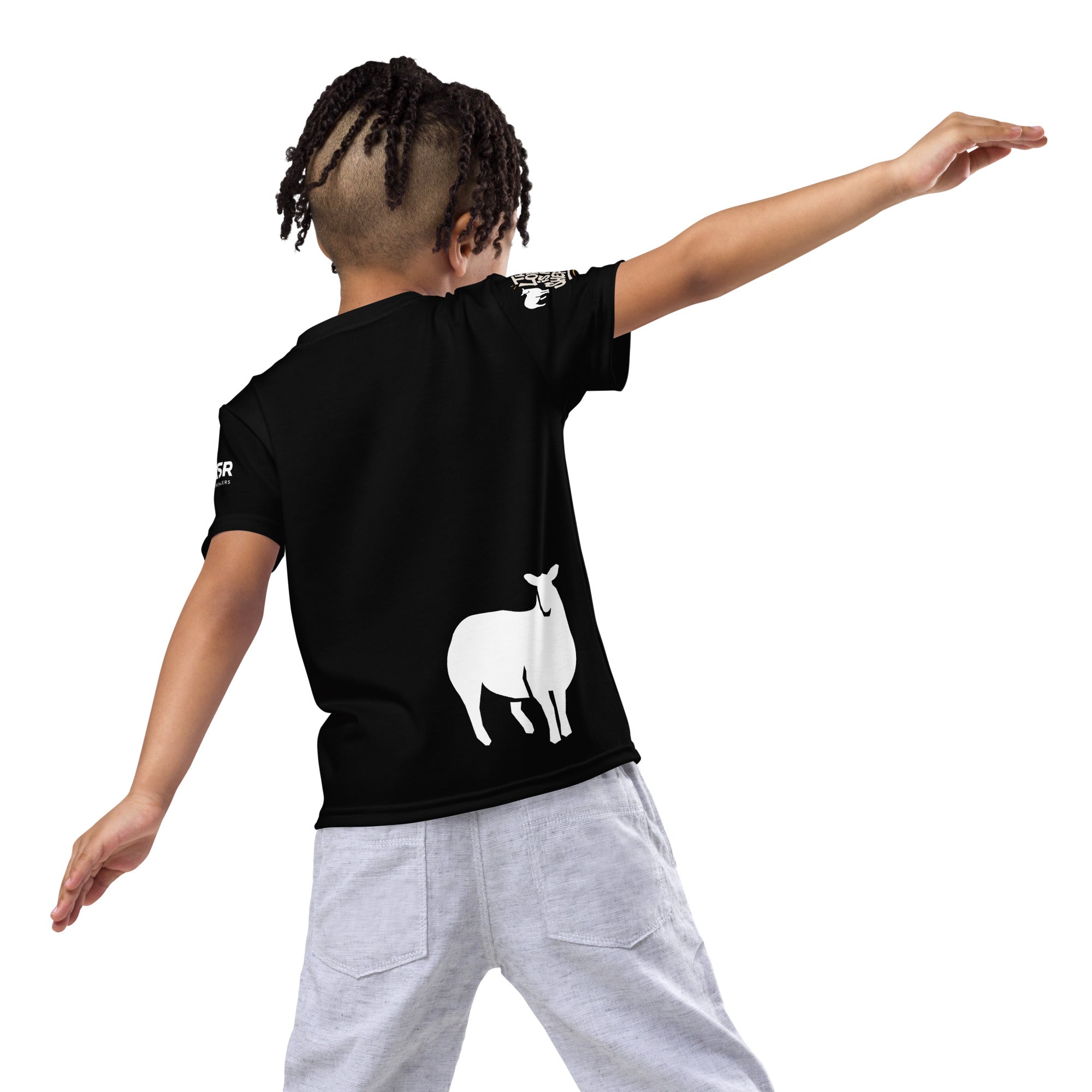 The Lord is My Shepherd - Kids crew neck t-shirt - Christian Apparel by BASR Clothing