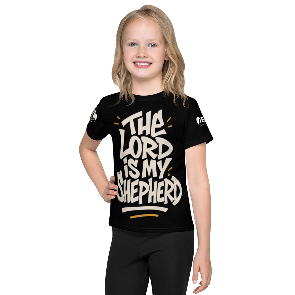The Lord is My Shepherd - Kids crew neck t-shirt - Christian Apparel by BASR Clothing