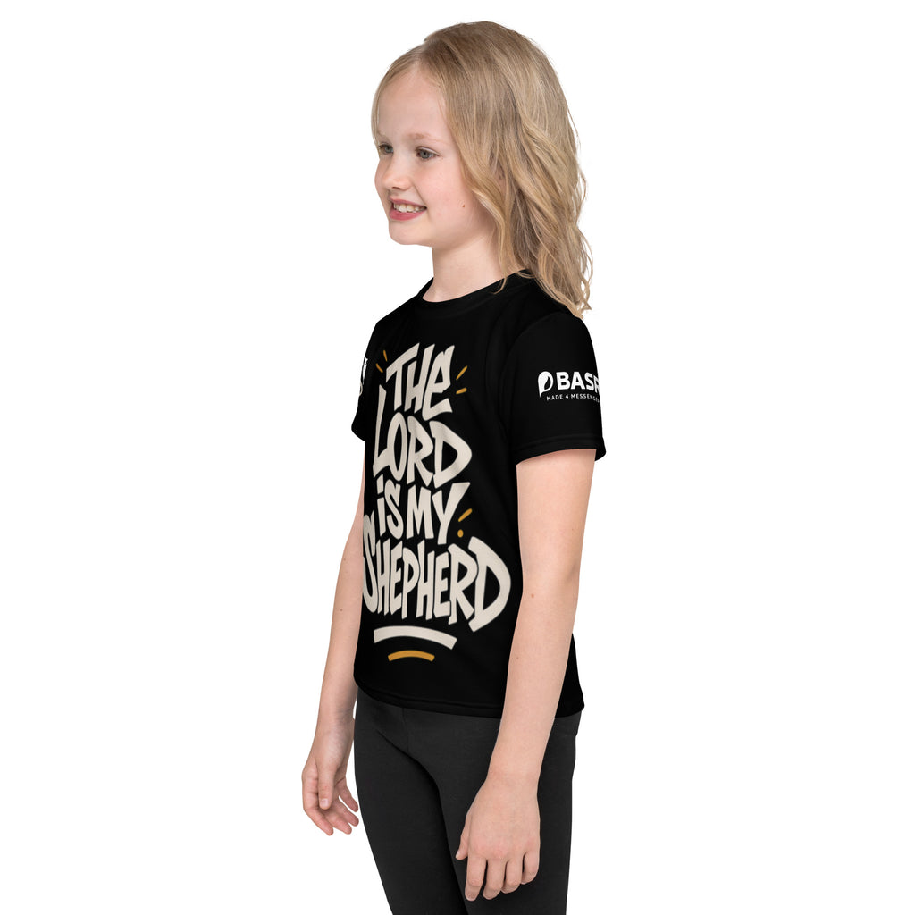 The Lord is My Shepherd - Kids crew neck t-shirt - Christian Apparel by BASR Clothing