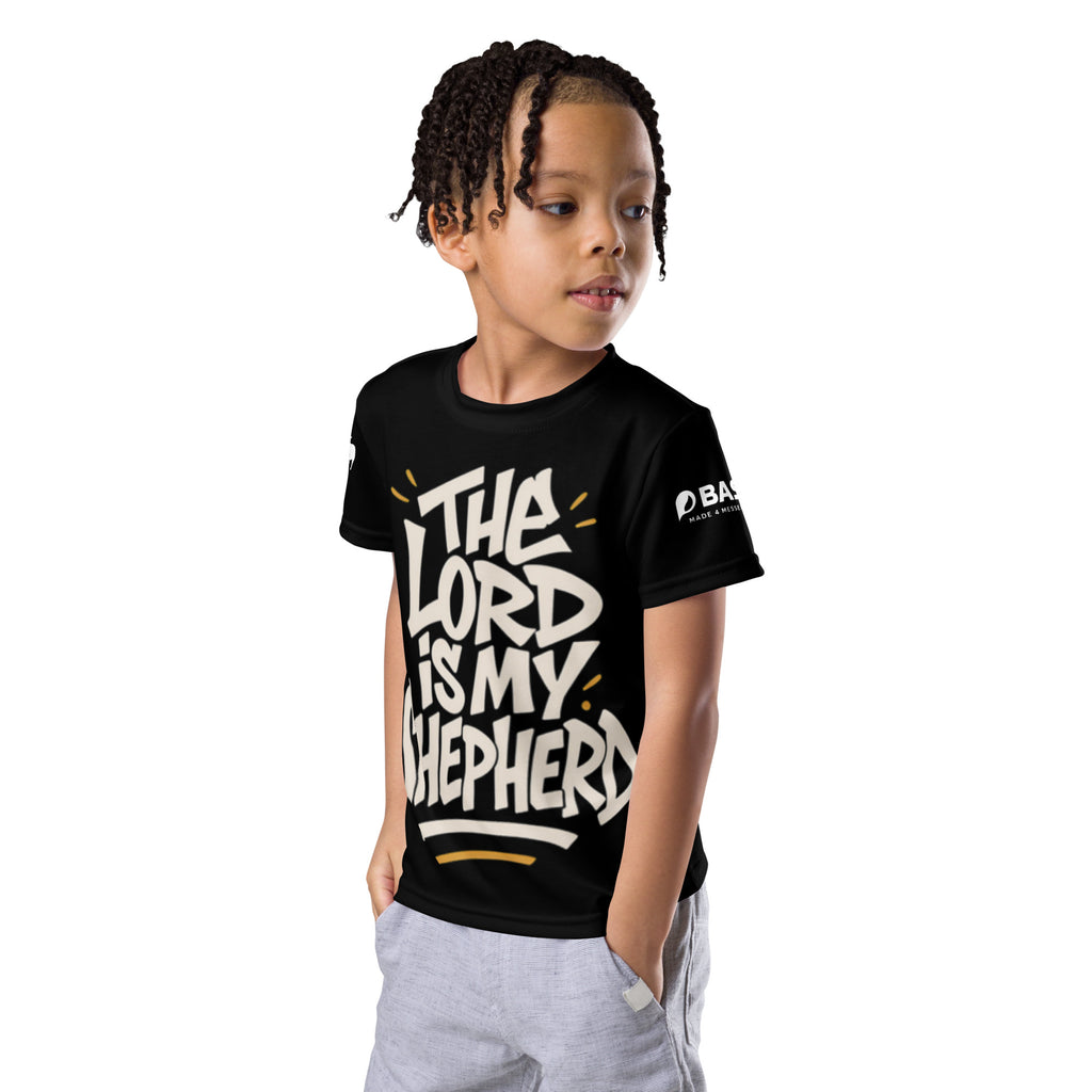 The Lord is My Shepherd - Kids crew neck t-shirt - Christian Apparel by BASR Clothing
