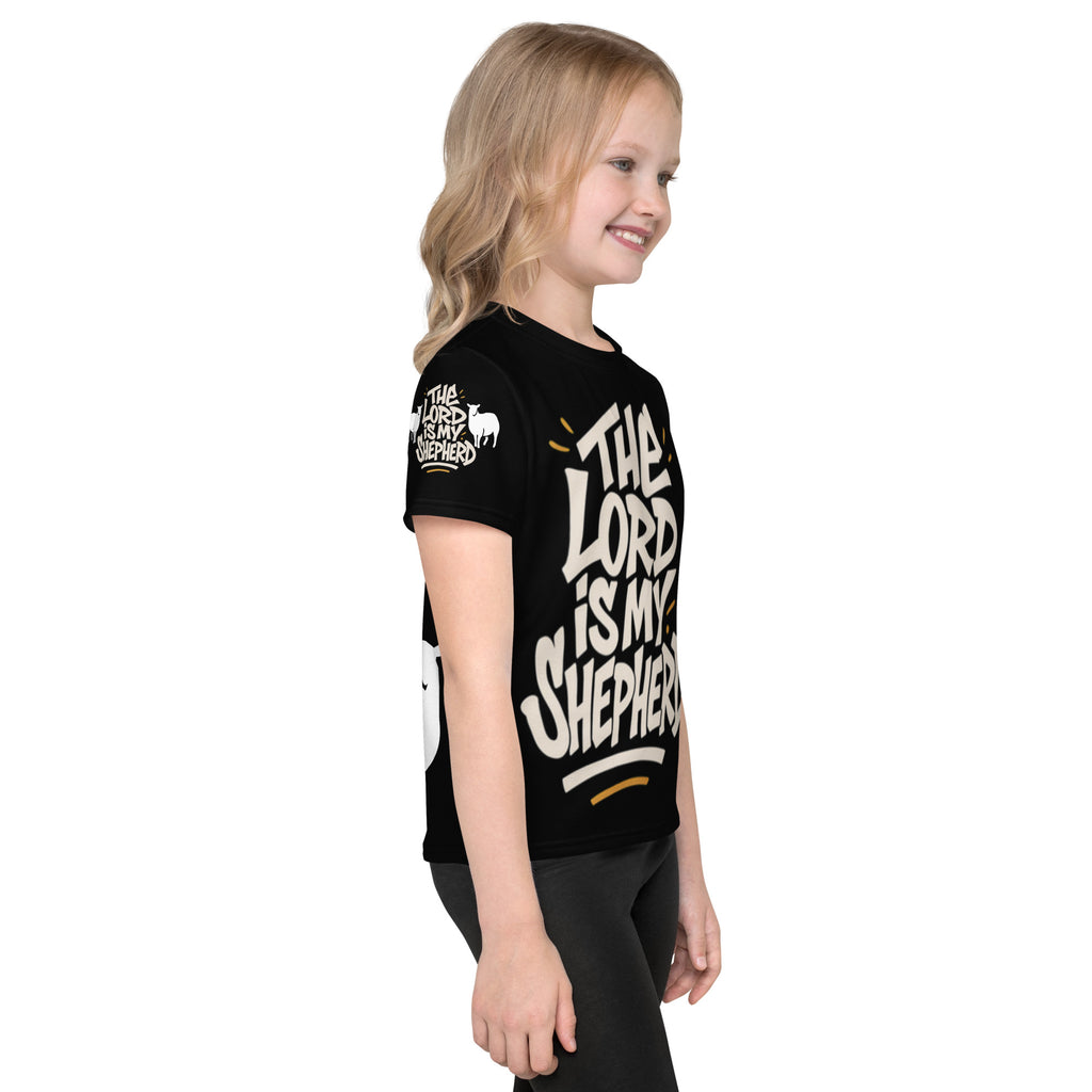 The Lord is My Shepherd - Kids crew neck t-shirt - Christian Apparel by BASR Clothing