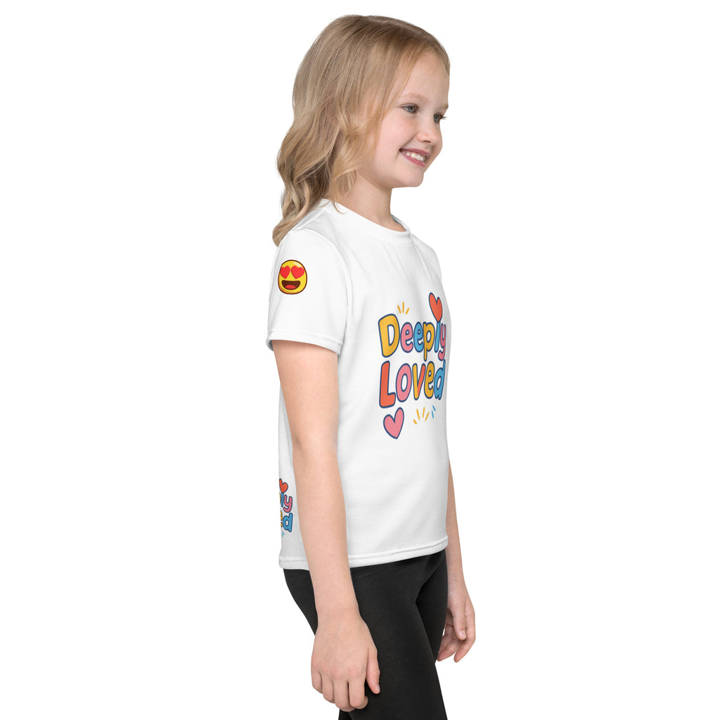 Deeply Loved - Kids crew neck t-shirt - Christian Apparel by BASR Clothing