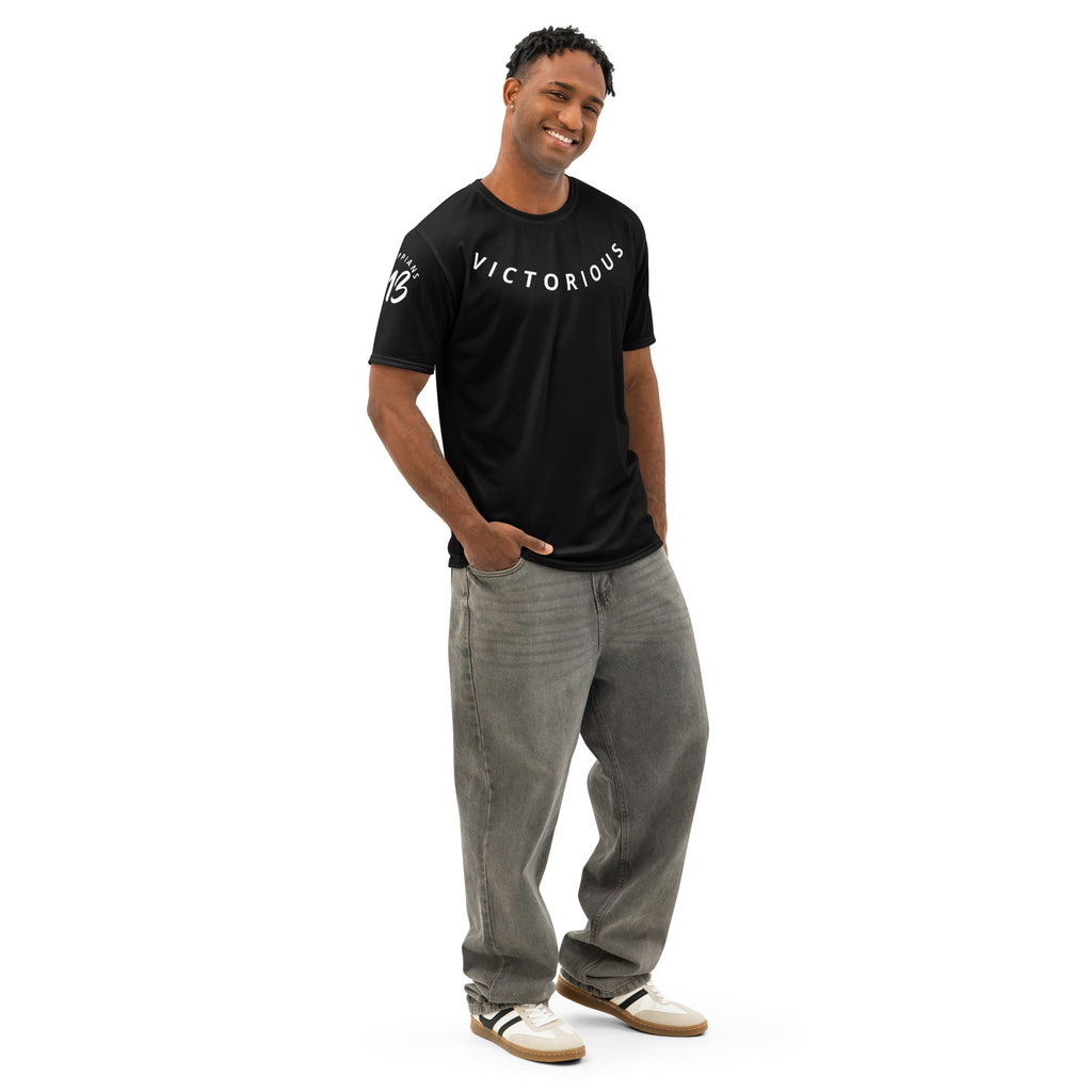 Victorious - Men's cotton crew neck t-shirt - Christian Apparel by BASR Clothing