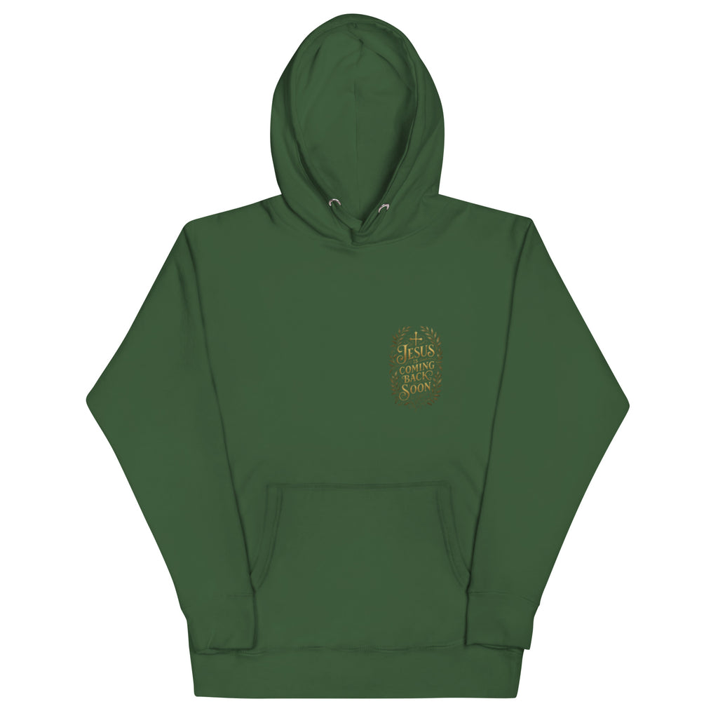 Jesus is coming back soon - Unisex Hoodie - Christian Apparel by BASR Clothing