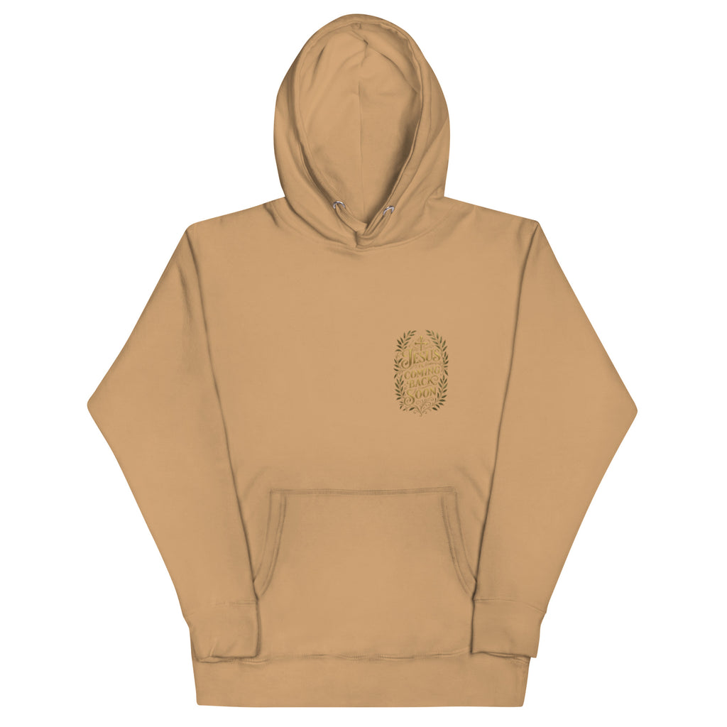 Jesus is coming back soon - Unisex Hoodie - Christian Apparel by BASR Clothing