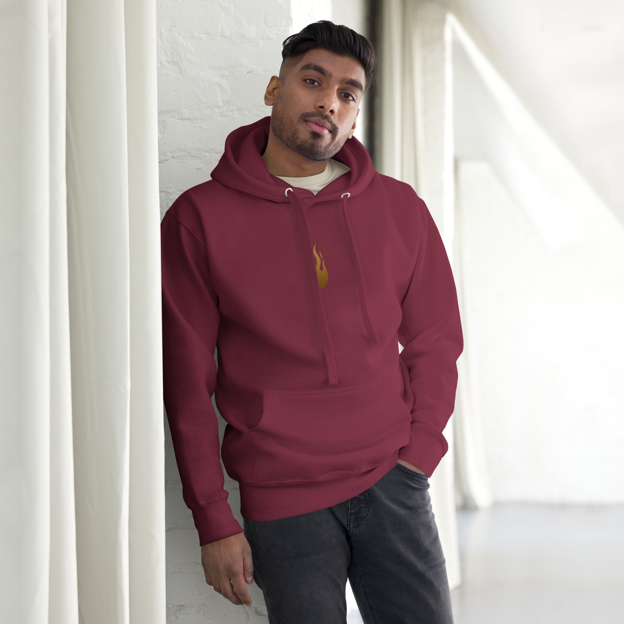 On Fire for Jesus - Unisex Hoodie - Christian Apparel by BASR Clothing