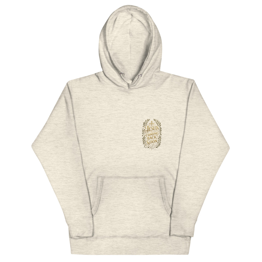 Jesus is coming back soon - Unisex Hoodie - Christian Apparel by BASR Clothing