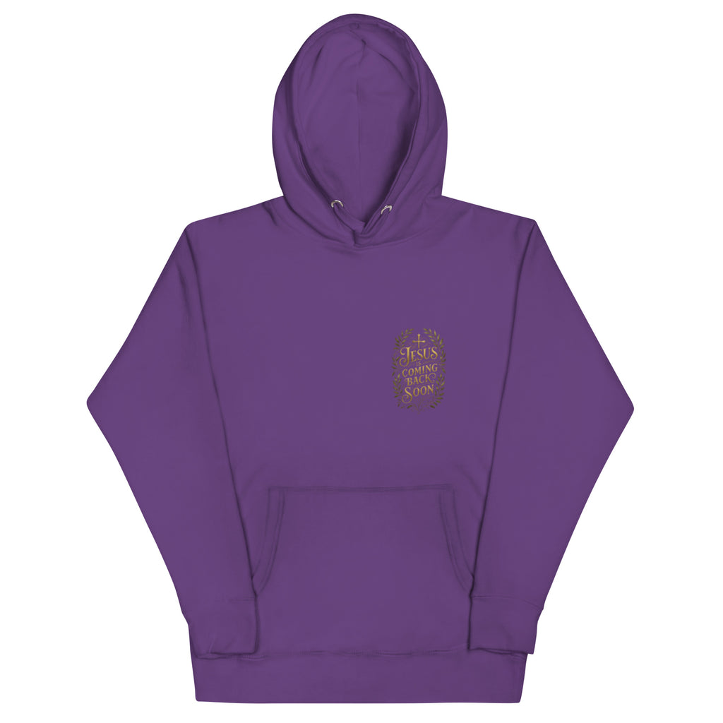 Jesus is coming back soon - Unisex Hoodie - Christian Apparel by BASR Clothing