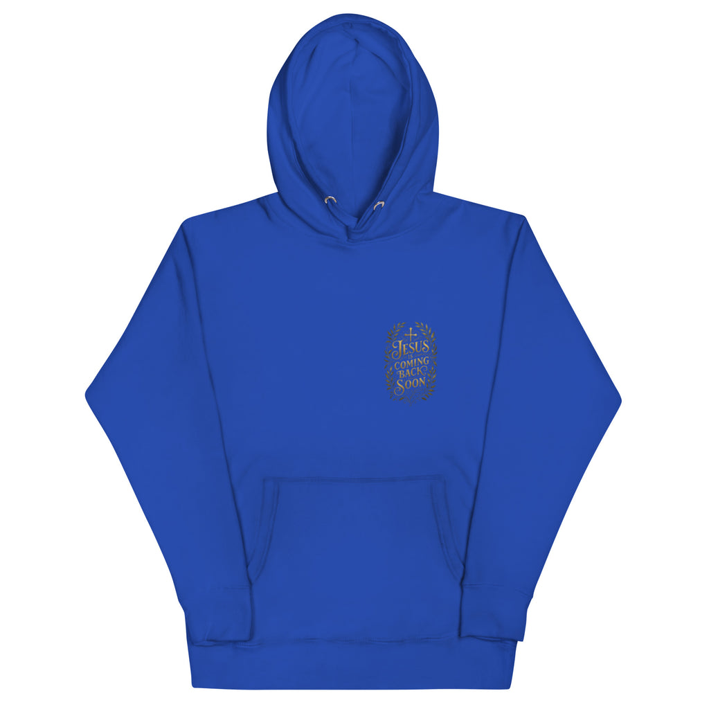 Jesus is coming back soon - Unisex Hoodie - Christian Apparel by BASR Clothing