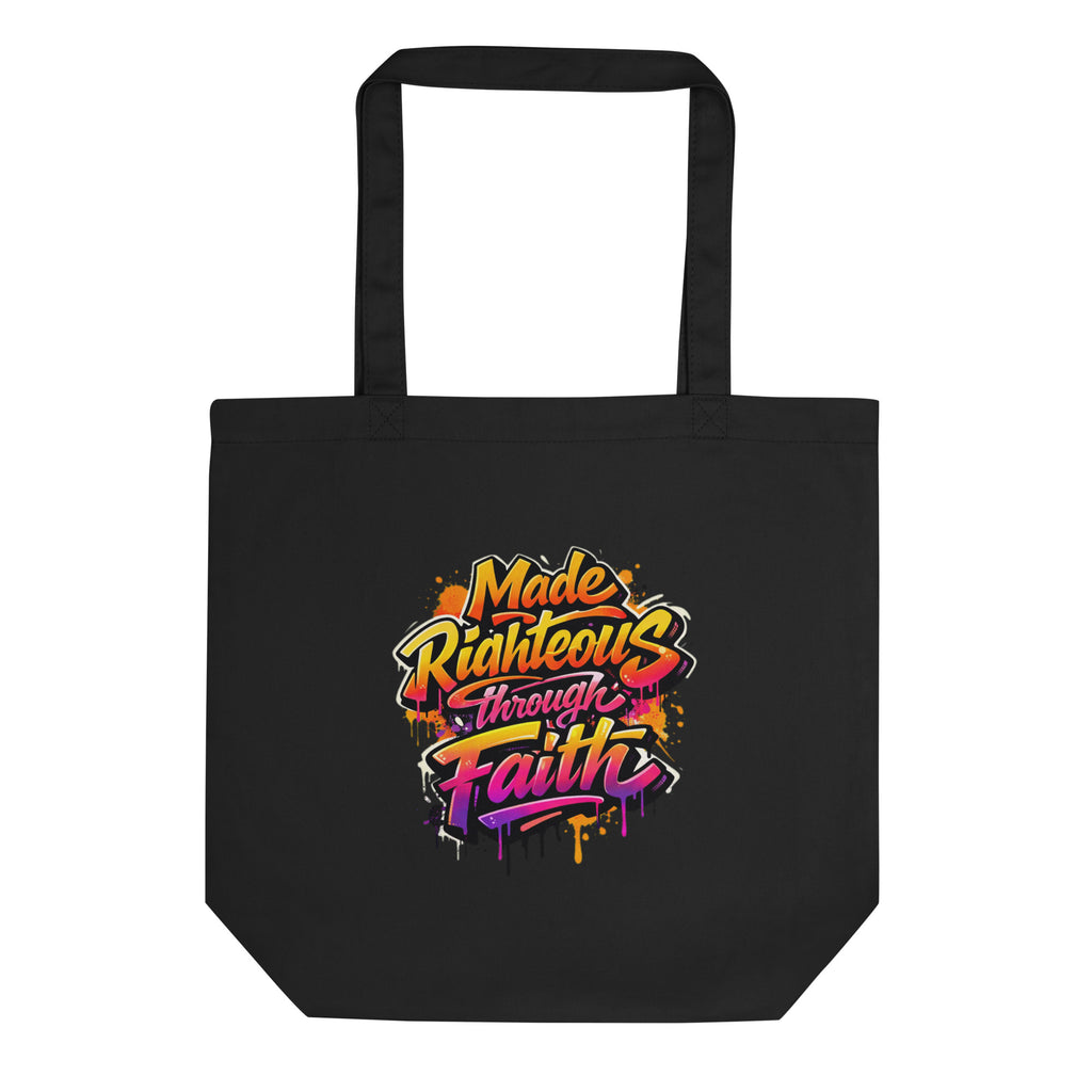 Righteous - Eco Tote Bag - Christian Apparel by BASR Clothing