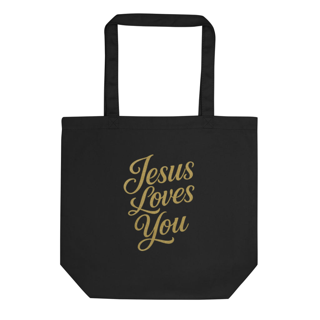 Jesus loves You - Eco Tote Bag - Christian Apparel by BASR Clothing
