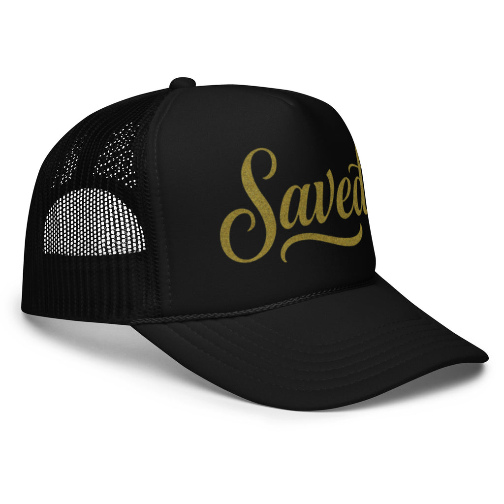 Saved - Foam trucker hat - Christian Apparel by BASR Clothing