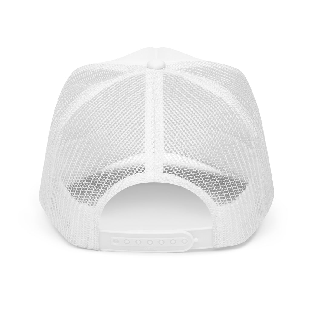 BASR White - Foam trucker hat - Christian Apparel by BASR Clothing