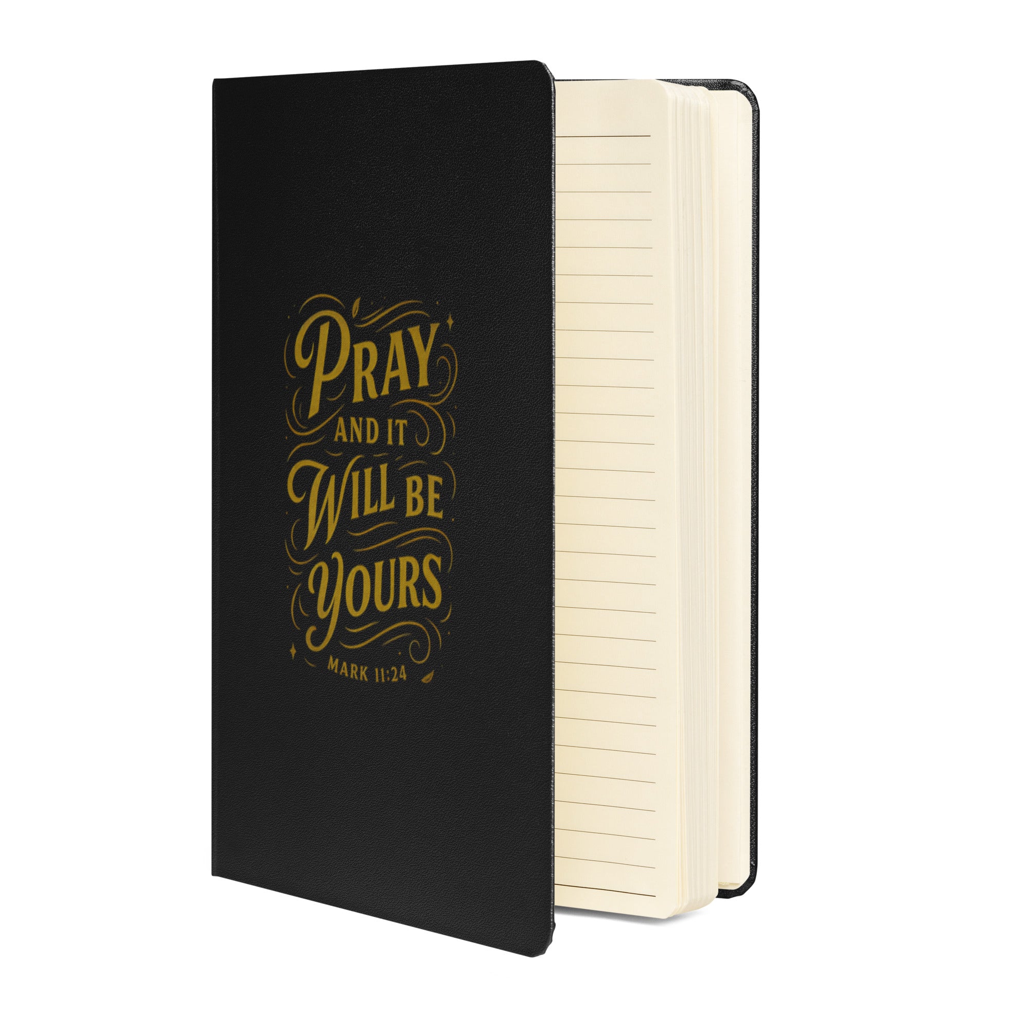 Pray - Hardcover bound notebook - Christian Apparel by BASR Clothing