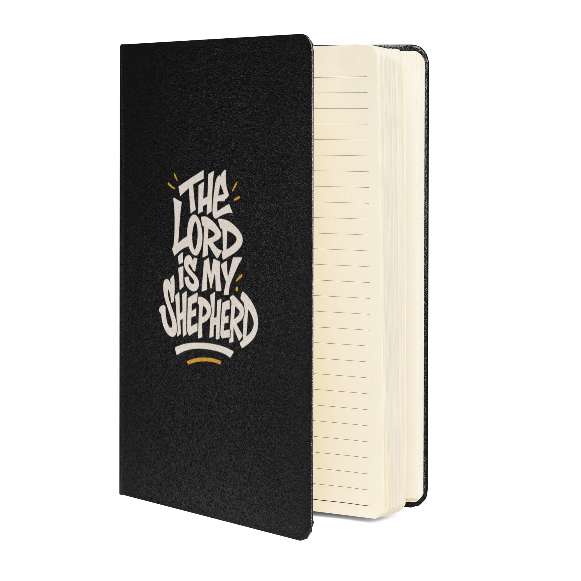 The Lord is My Shepherd - Hardcover bound notebook - Christian Apparel by BASR Clothing