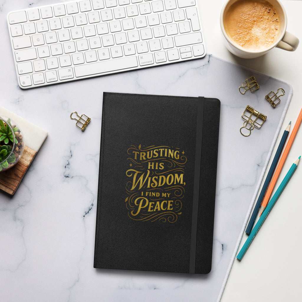 Trust - Hardcover bound notebook - Christian Apparel by BASR Clothing
