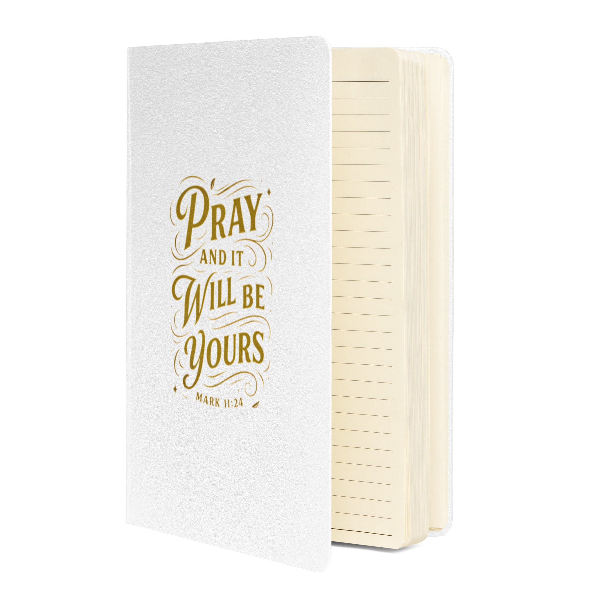 Pray - Hardcover bound notebook - Christian Apparel by BASR Clothing