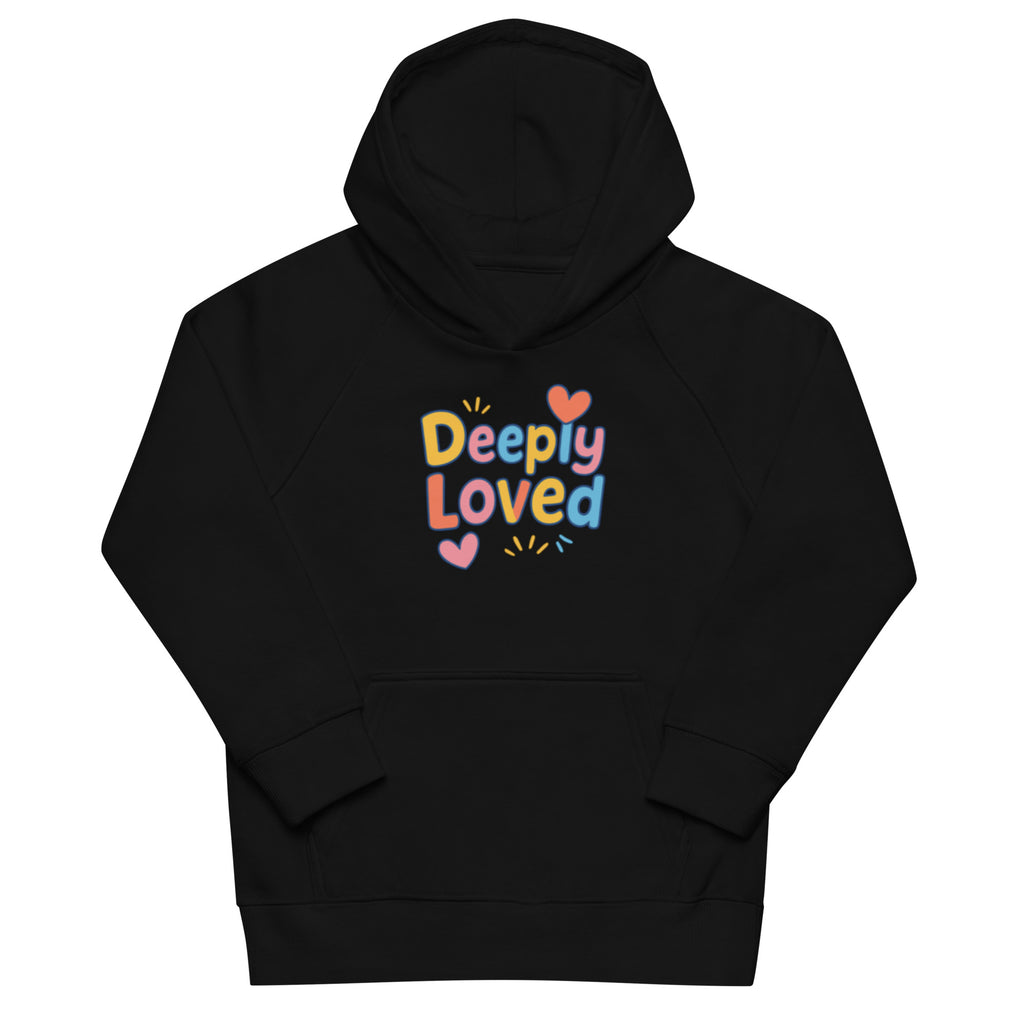 Deeply Loved - Kids eco hoodie - Christian Apparel by BASR Clothing