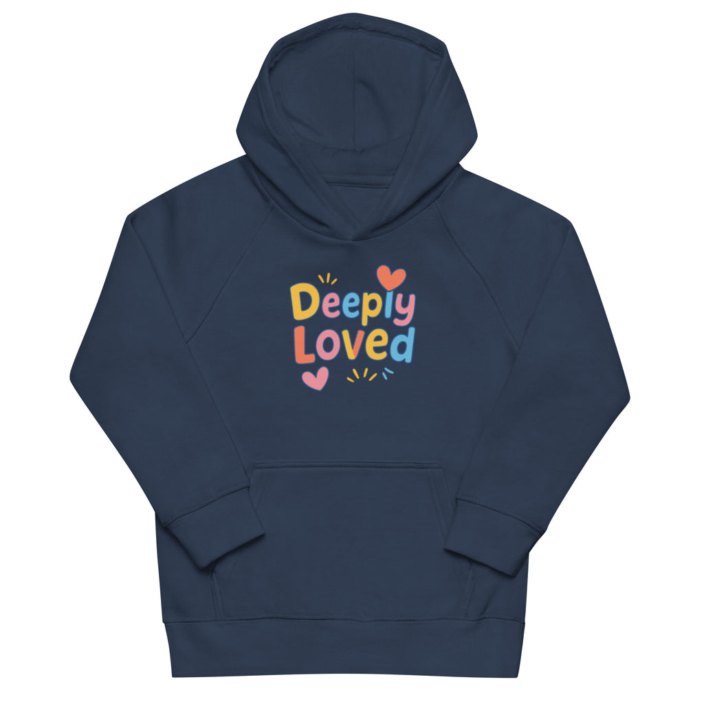 Deeply Loved - Kids eco hoodie - Christian Apparel by BASR Clothing