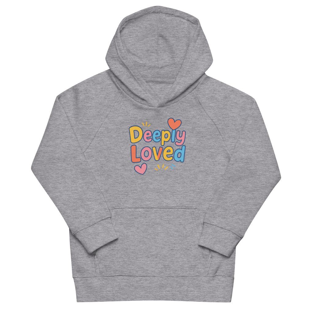 Deeply Loved - Kids eco hoodie - Christian Apparel by BASR Clothing