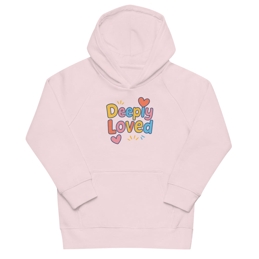 Deeply Loved - Kids eco hoodie - Christian Apparel by BASR Clothing