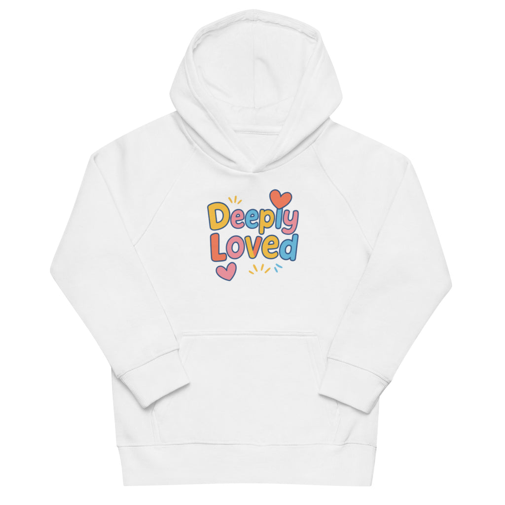 Deeply Loved - Kids eco hoodie - Christian Apparel by BASR Clothing