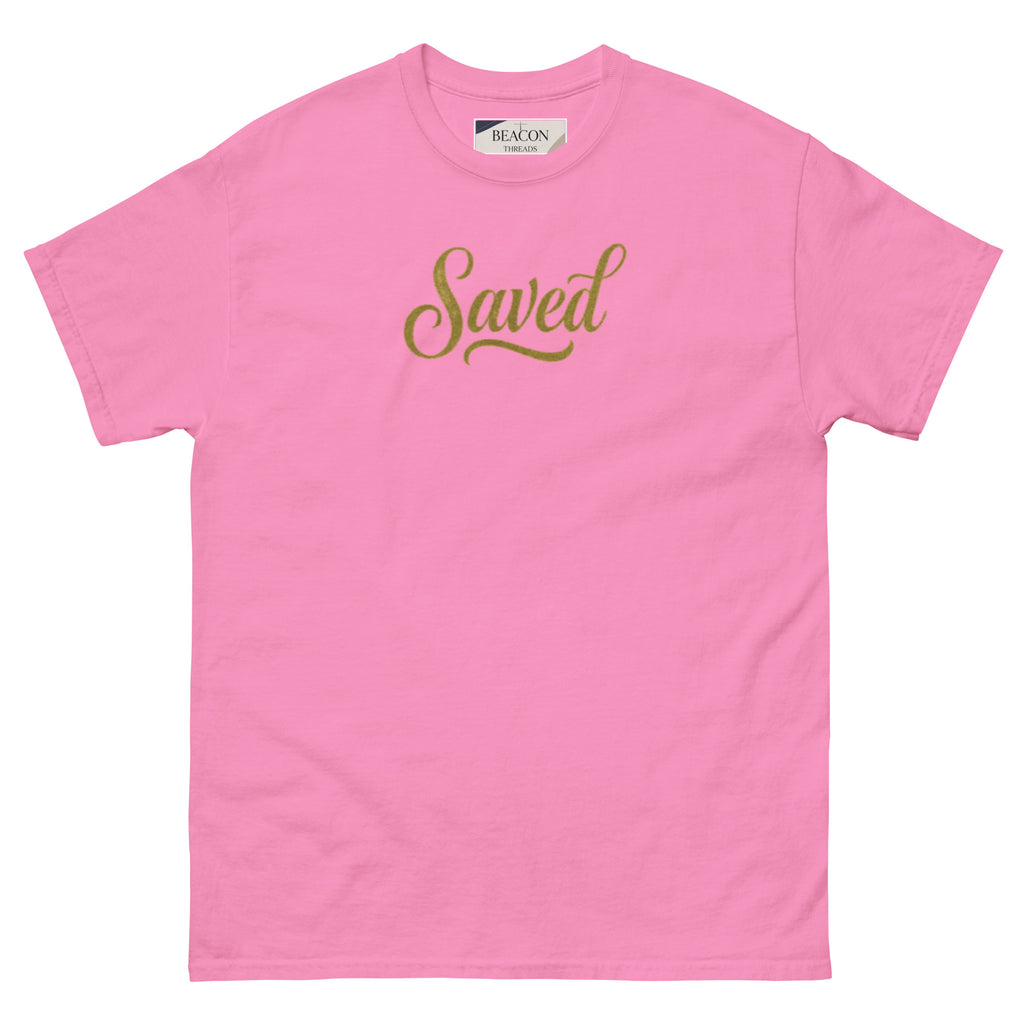 Saved - Unisex classic tee - Christian Apparel by BASR Clothing