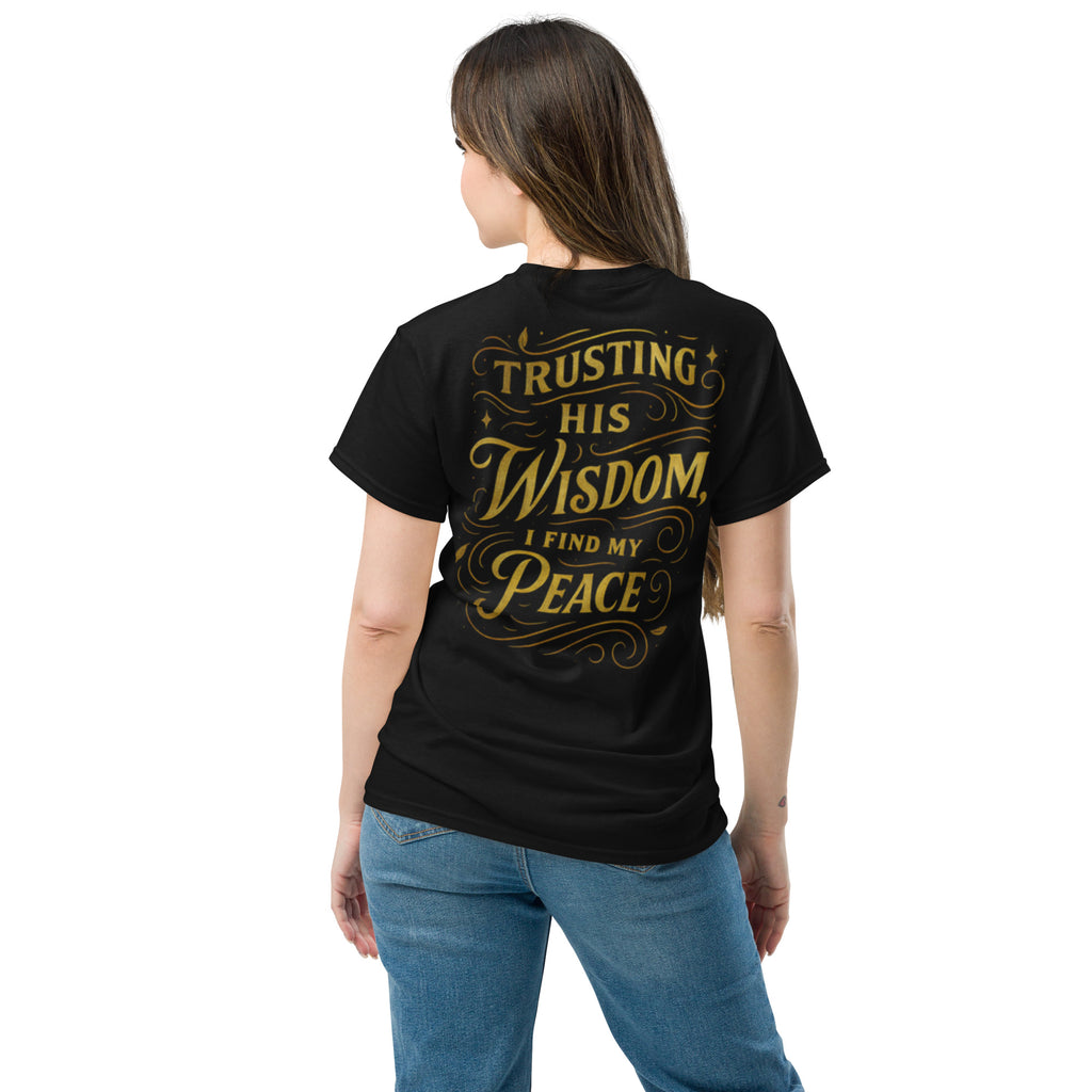 Peace - Unisex classic tee - Christian Apparel by BASR Clothing
