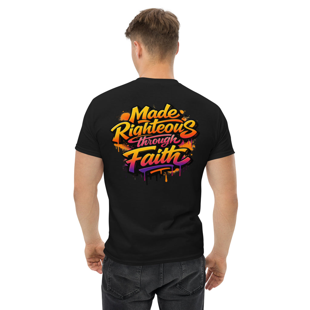 Made Righteous - Unisex classic tee - Christian Apparel by BASR Clothing