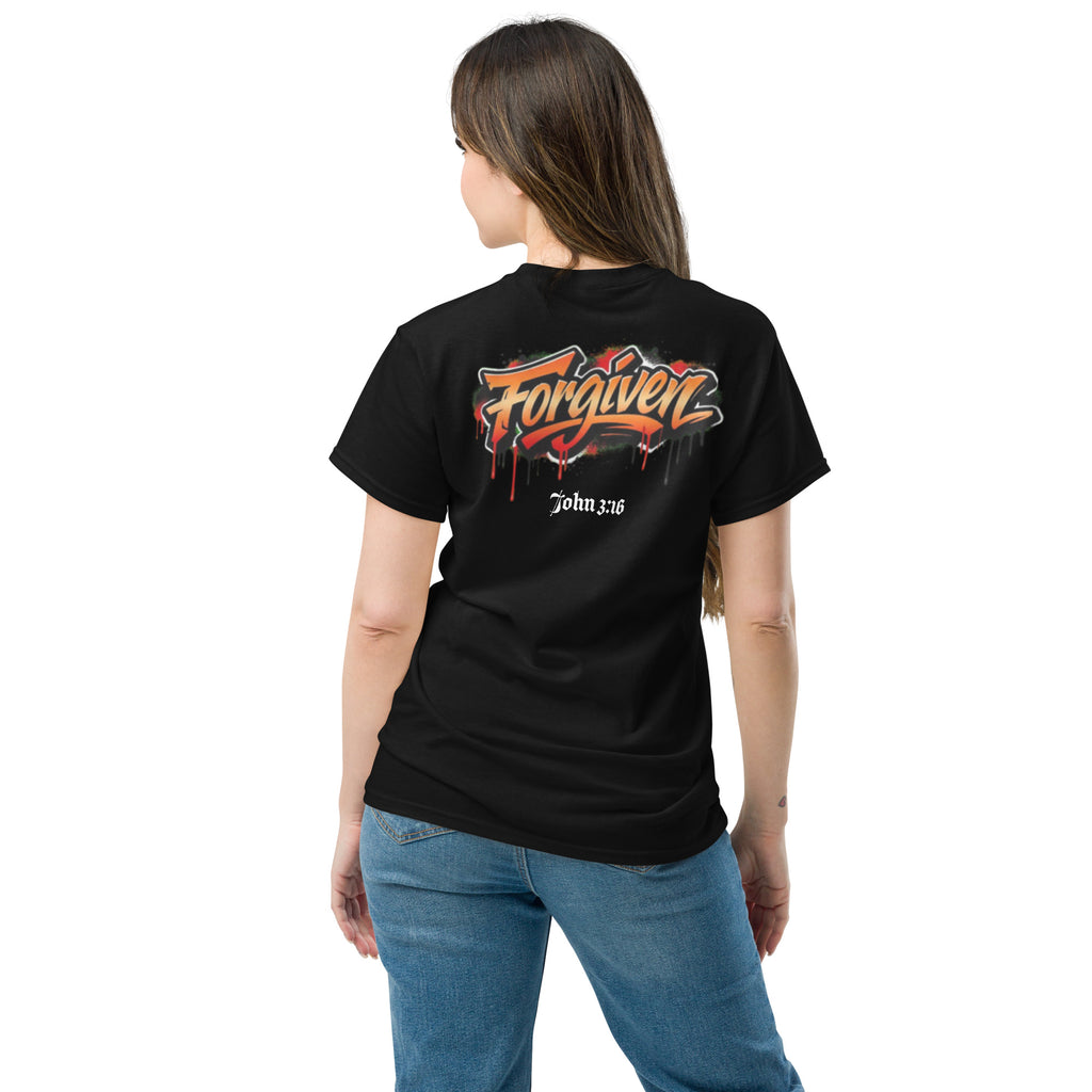 Forgiven - Unisex classic tee - Christian Apparel by BASR Clothing