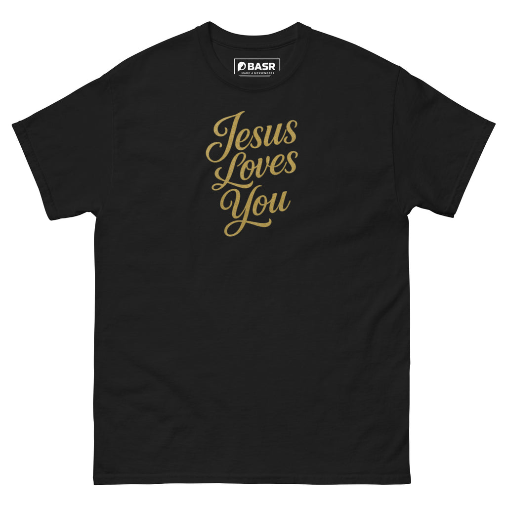 Jesus Loves You - Unisex classic tee - Christian Apparel by BASR Clothing