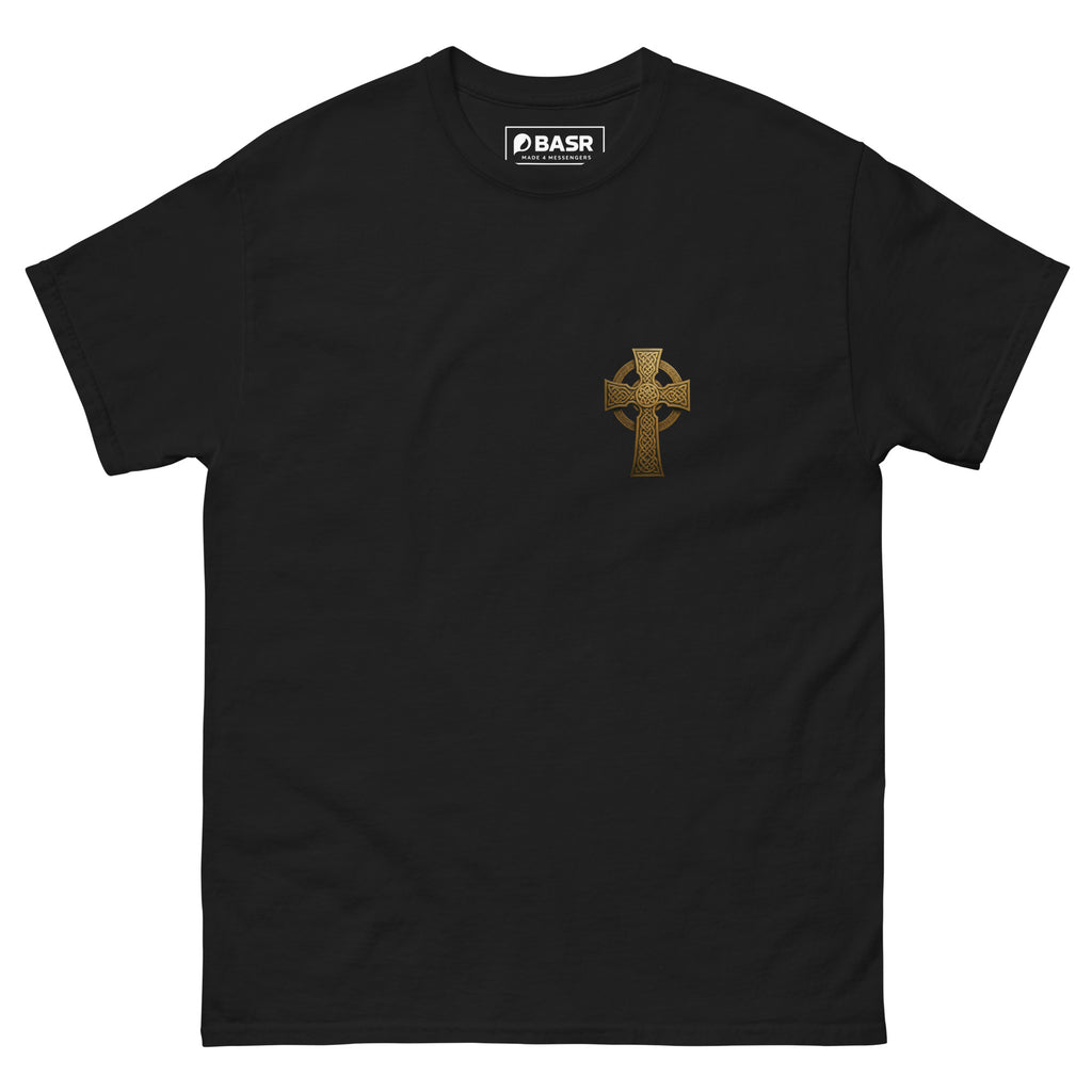Jesus is on my side - Double sided print unisex classic tee - Christian Apparel by BASR Clothing