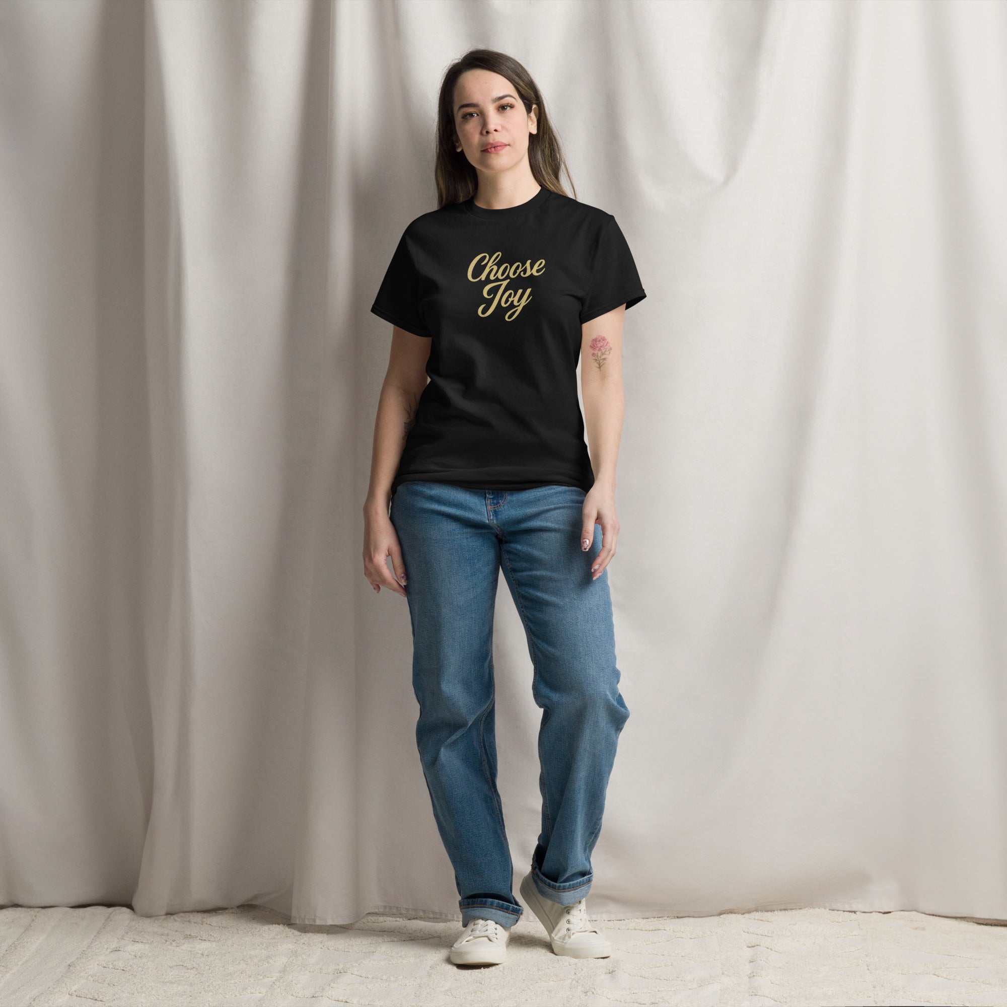 Choose joy - Unisex classic tee - Christian Apparel by BASR Clothing