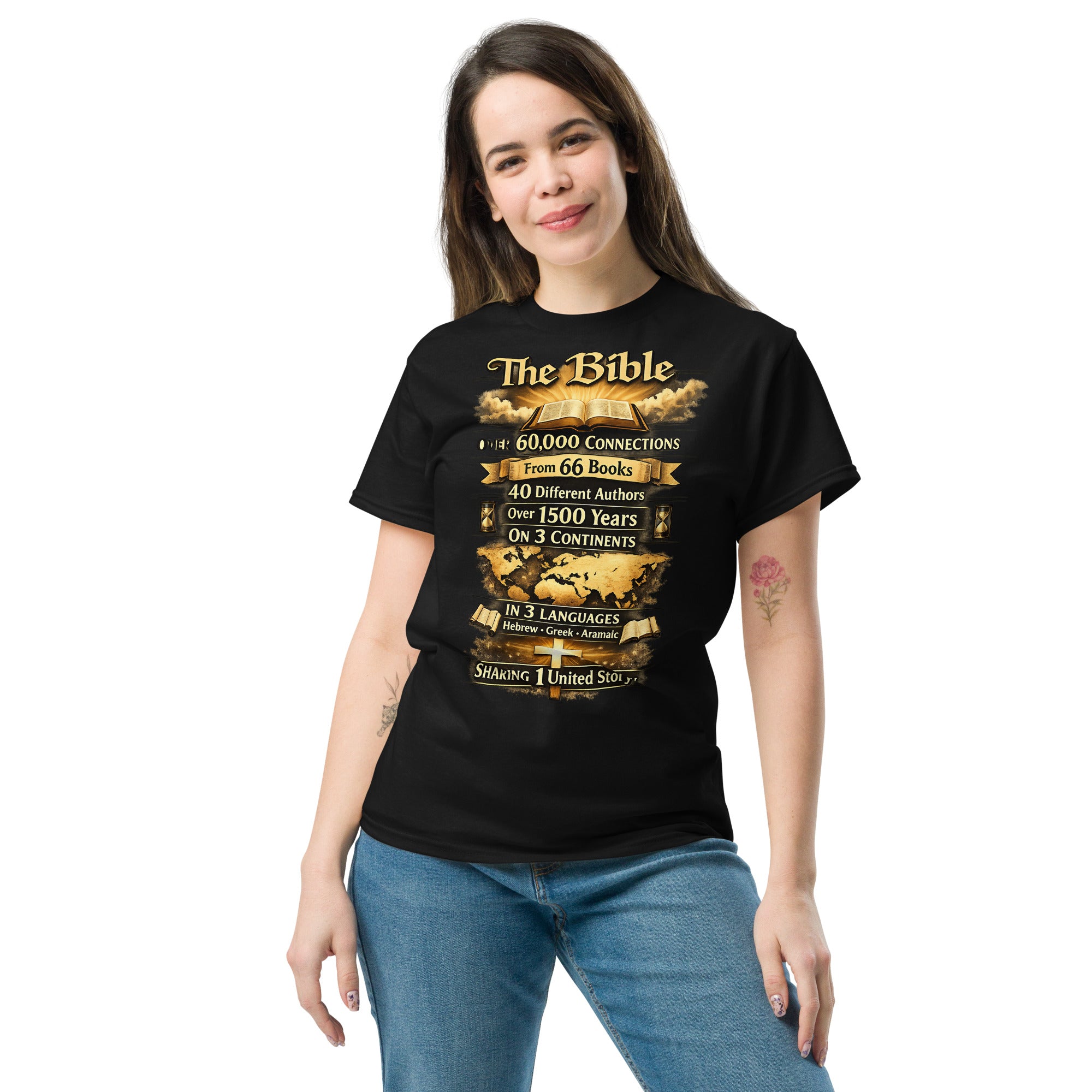 The Bible - Unisex classic tee - Christian Apparel by BASR Clothing