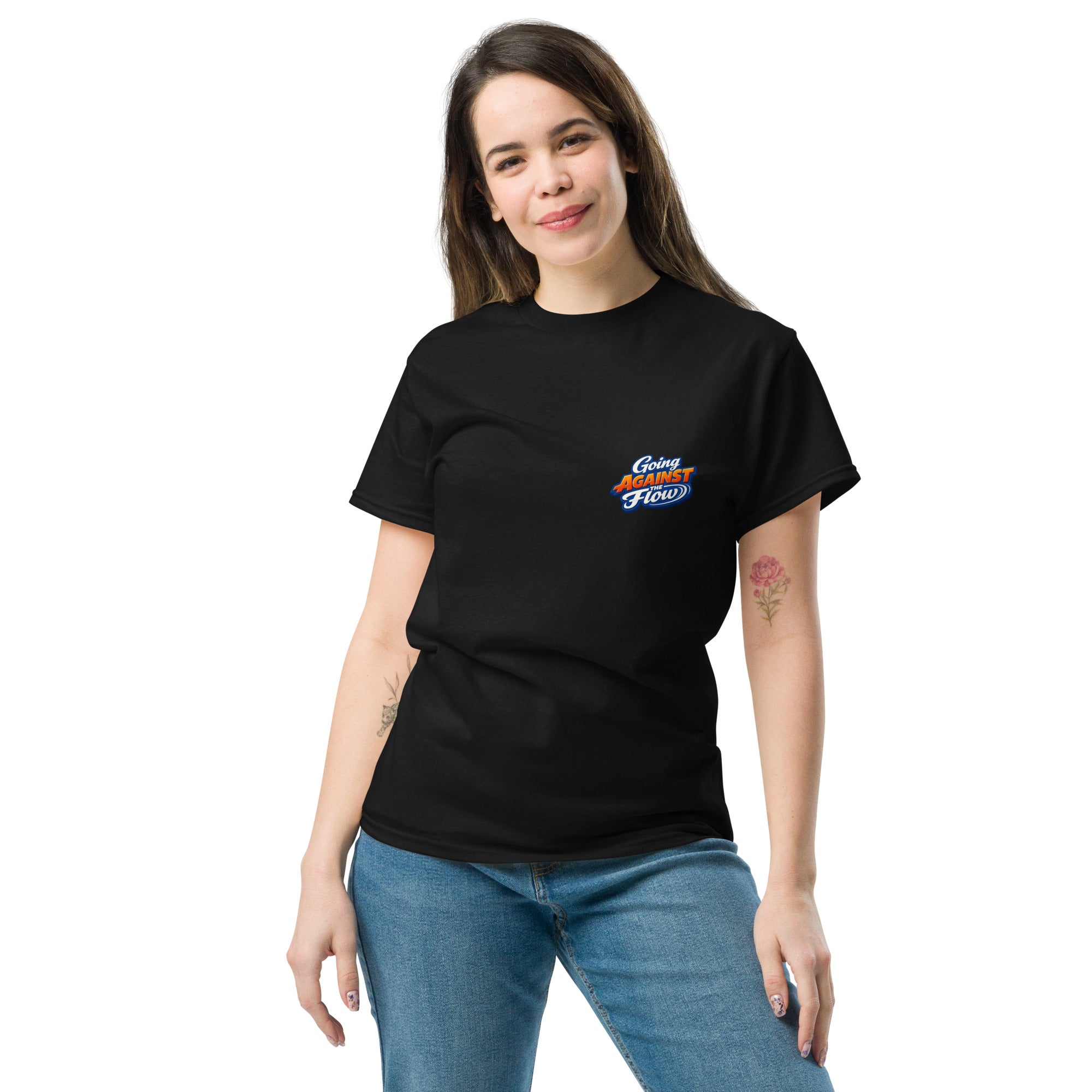 Against the Flow - Unisex classic tee - Christian Apparel by BASR Clothing