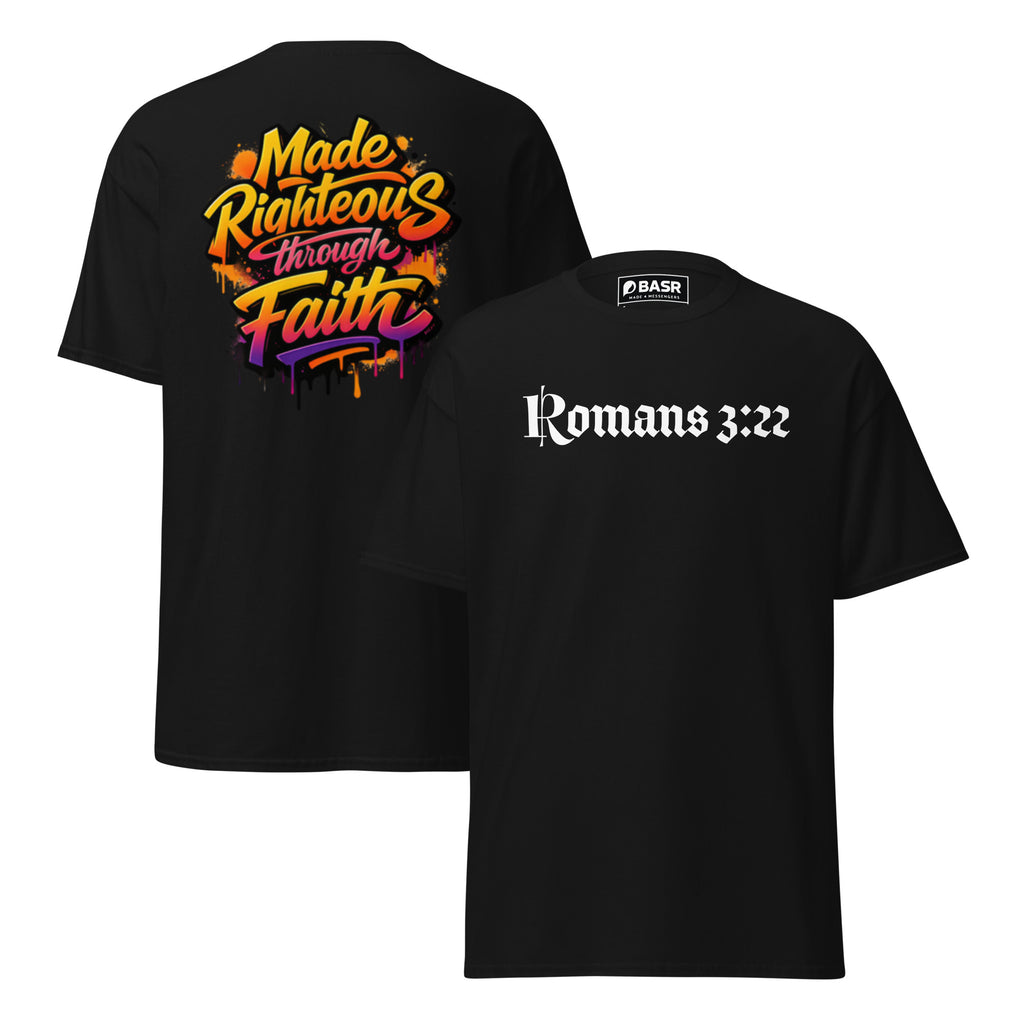 Made Righteous - Unisex classic tee - Christian Apparel by BASR Clothing