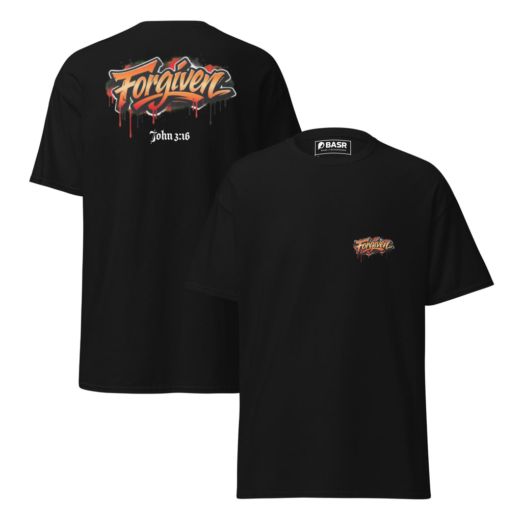 Forgiven - Unisex classic tee - Christian Apparel by BASR Clothing