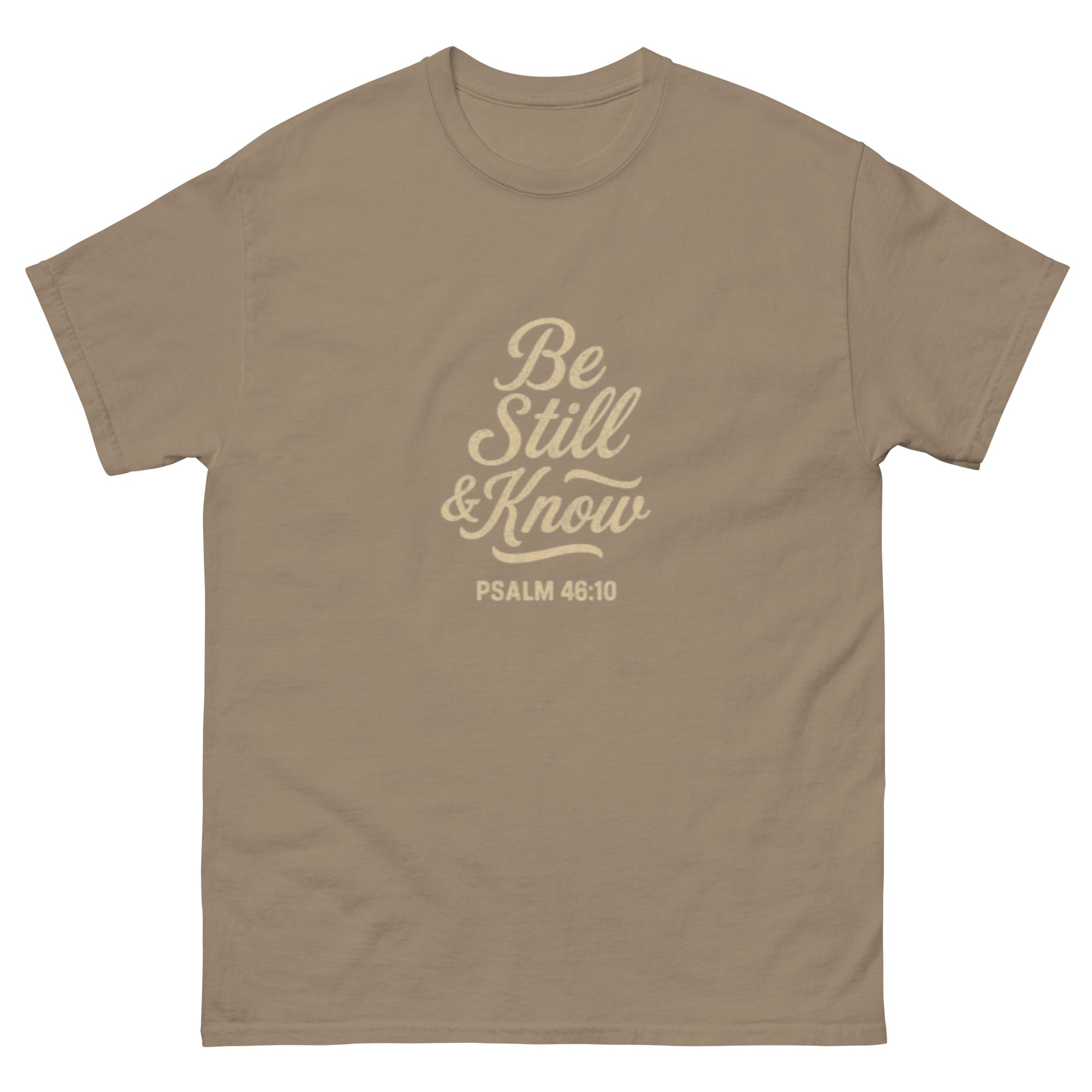 Be Still & Know - Unisex classic tee - Christian Apparel by BASR Clothing