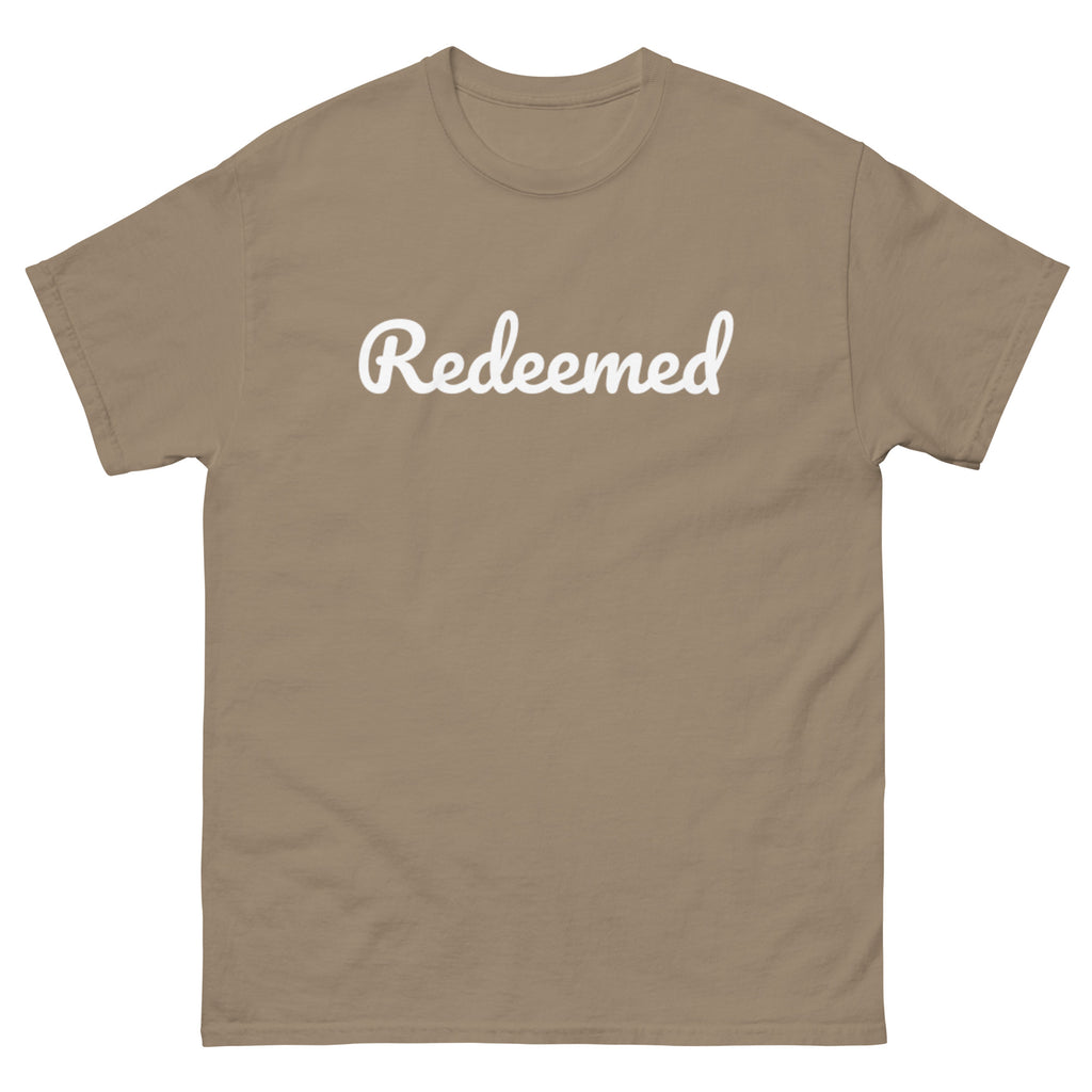 Redeemed - Unisex classic tee - Christian Apparel by BASR Clothing