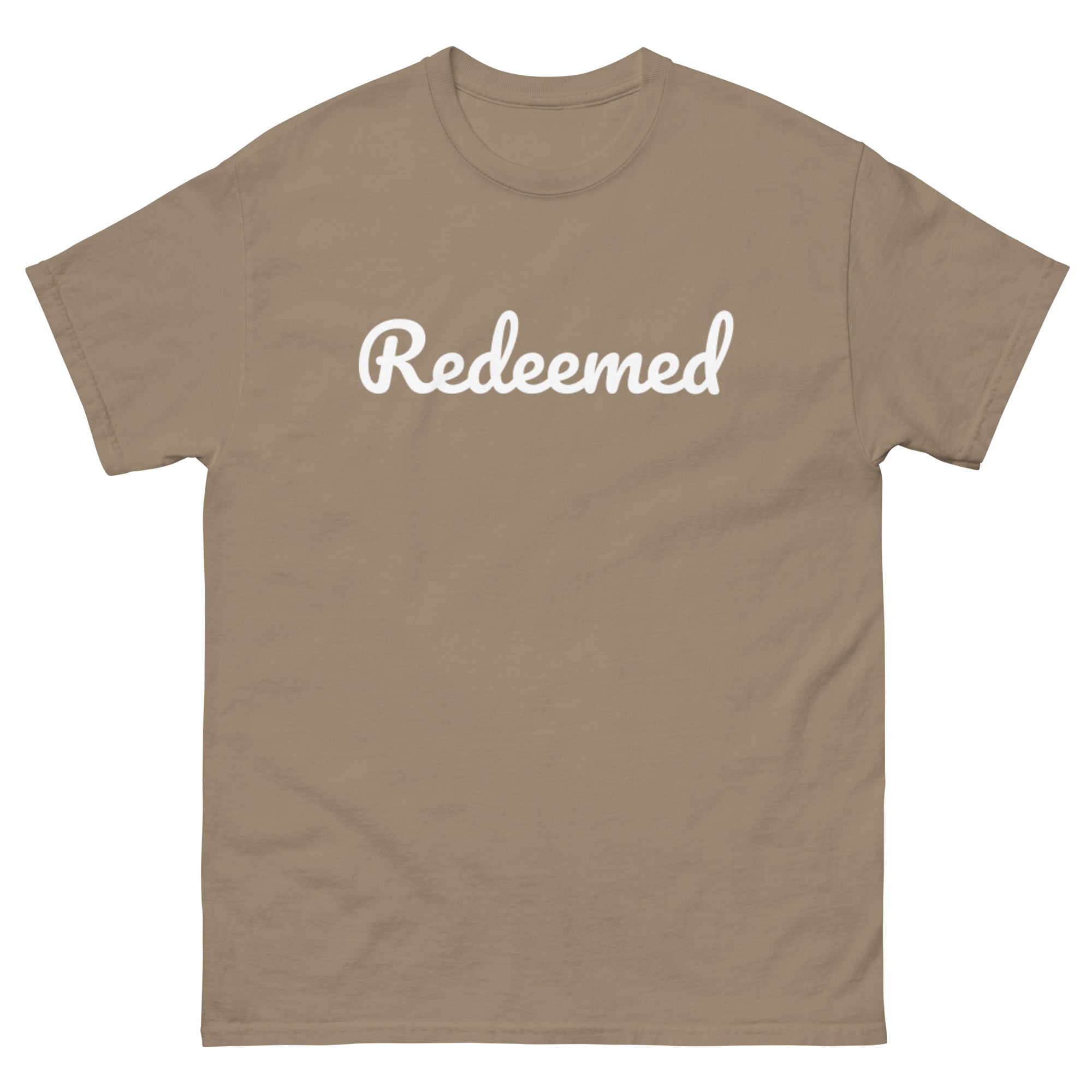 Redeemed - Unisex classic tee - Christian Apparel by BASR Clothing