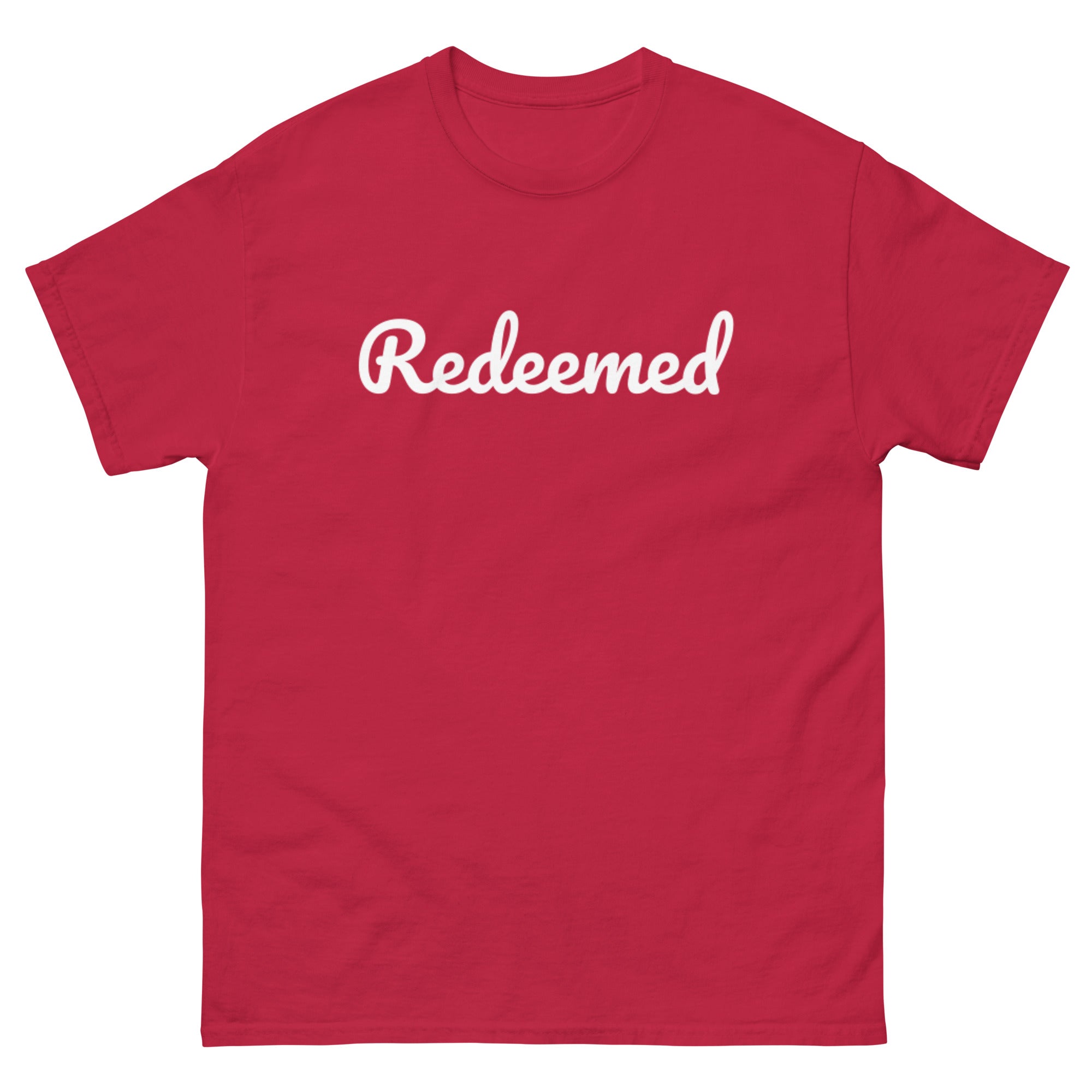 Redeemed - Unisex classic tee - Christian Apparel by BASR Clothing