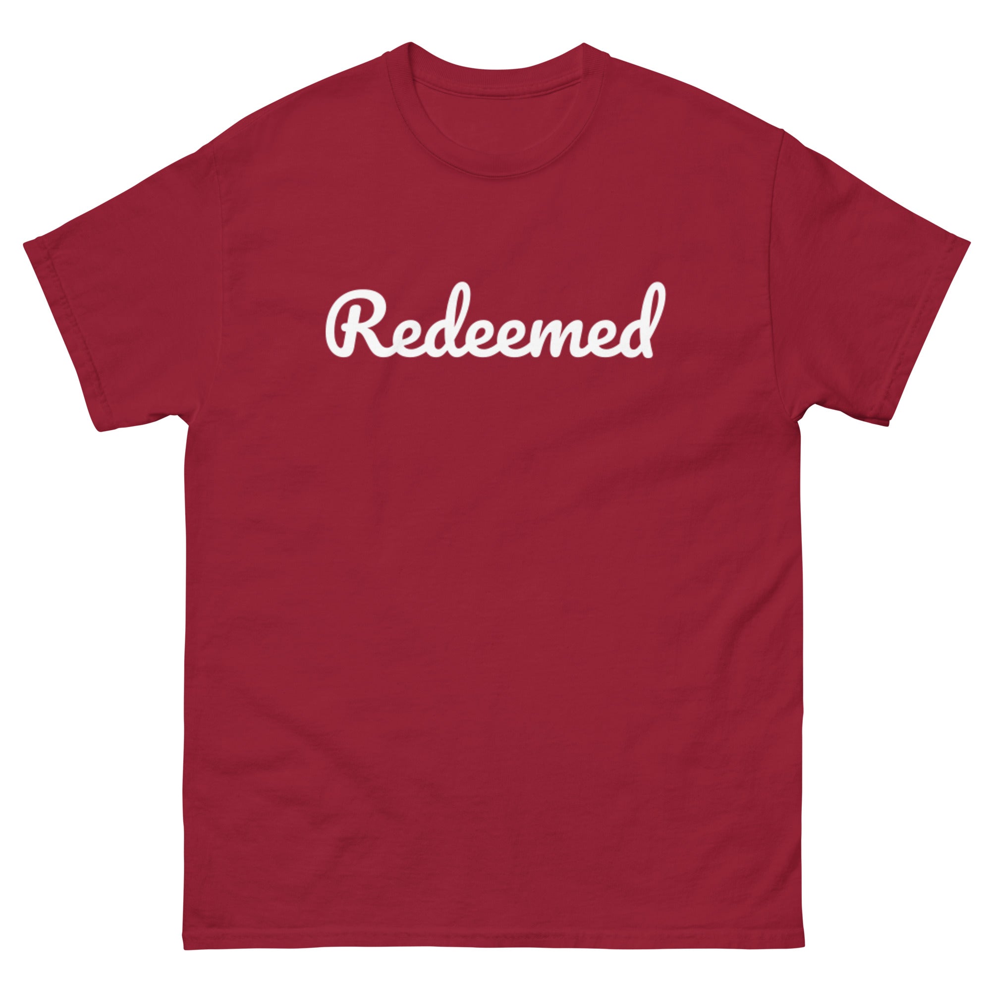 Redeemed - Unisex classic tee - Christian Apparel by BASR Clothing