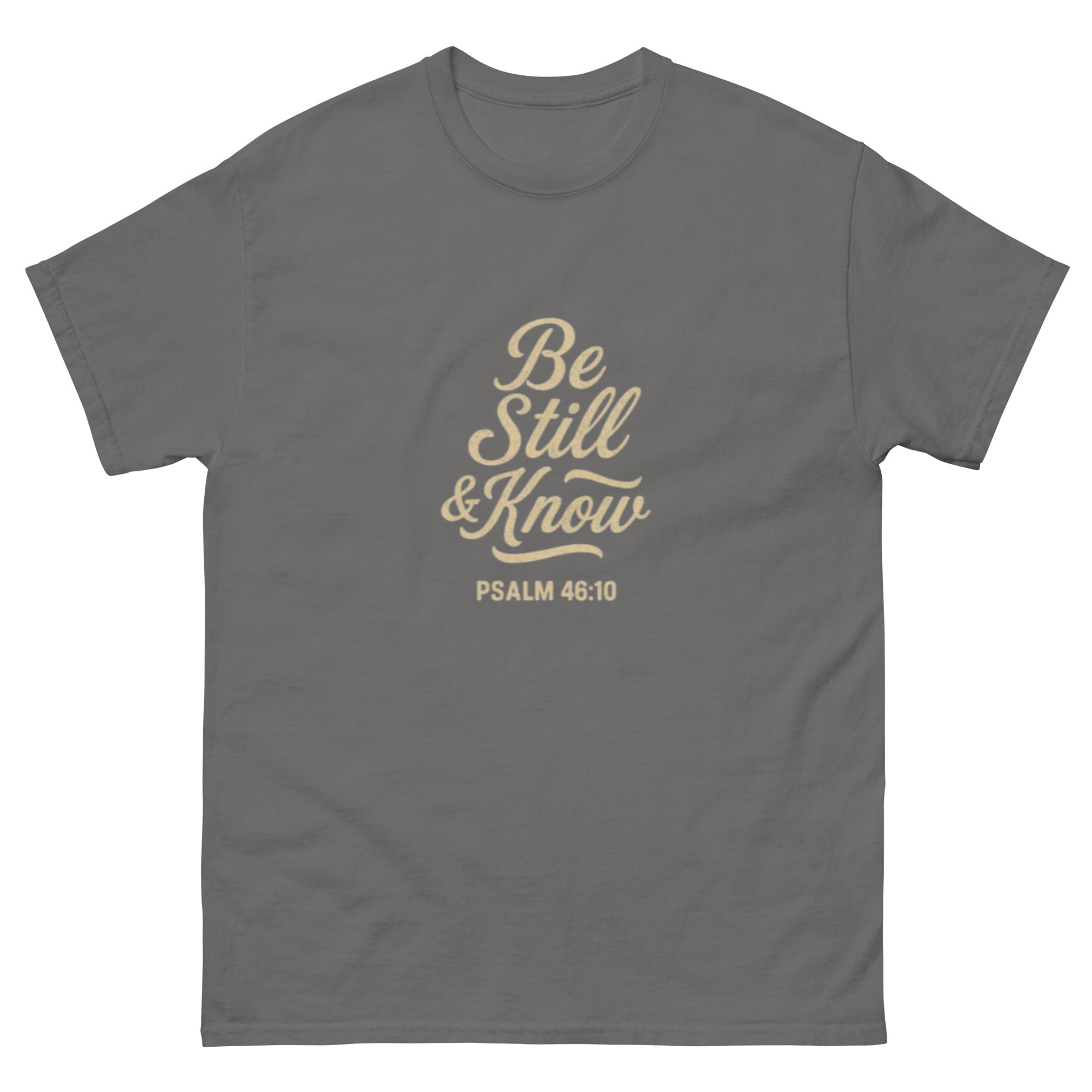 Be Still & Know - Unisex classic tee - Christian Apparel by BASR Clothing