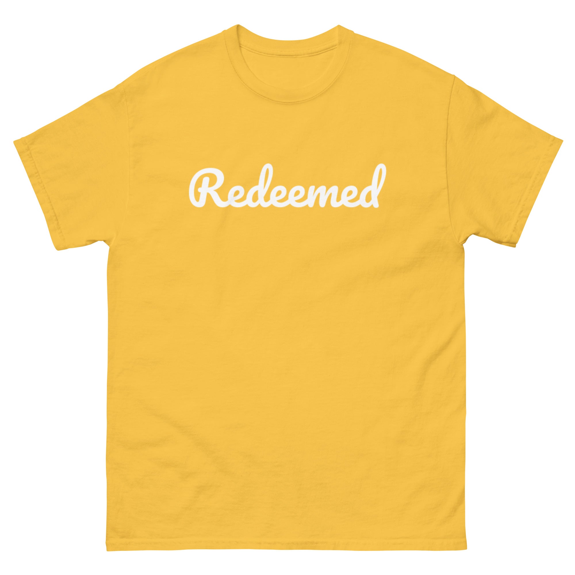 Redeemed - Unisex classic tee - Christian Apparel by BASR Clothing