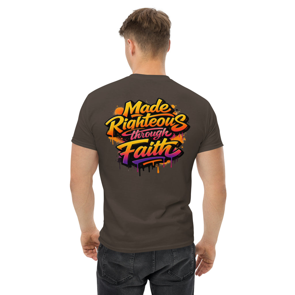 Made Righteous - Unisex classic tee - Christian Apparel by BASR Clothing