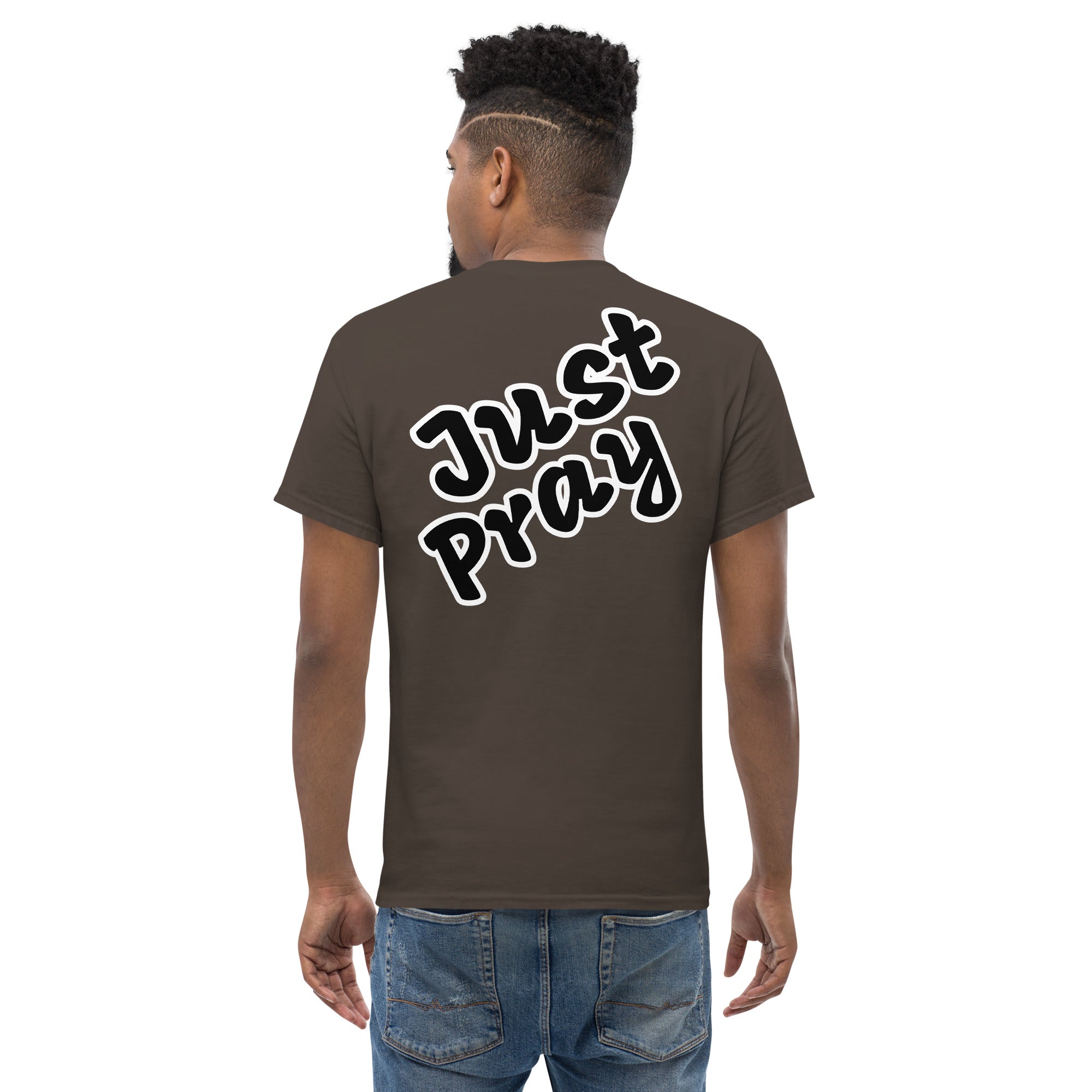 Just Pray - Unisex classic tee - Christian Apparel by BASR Clothing