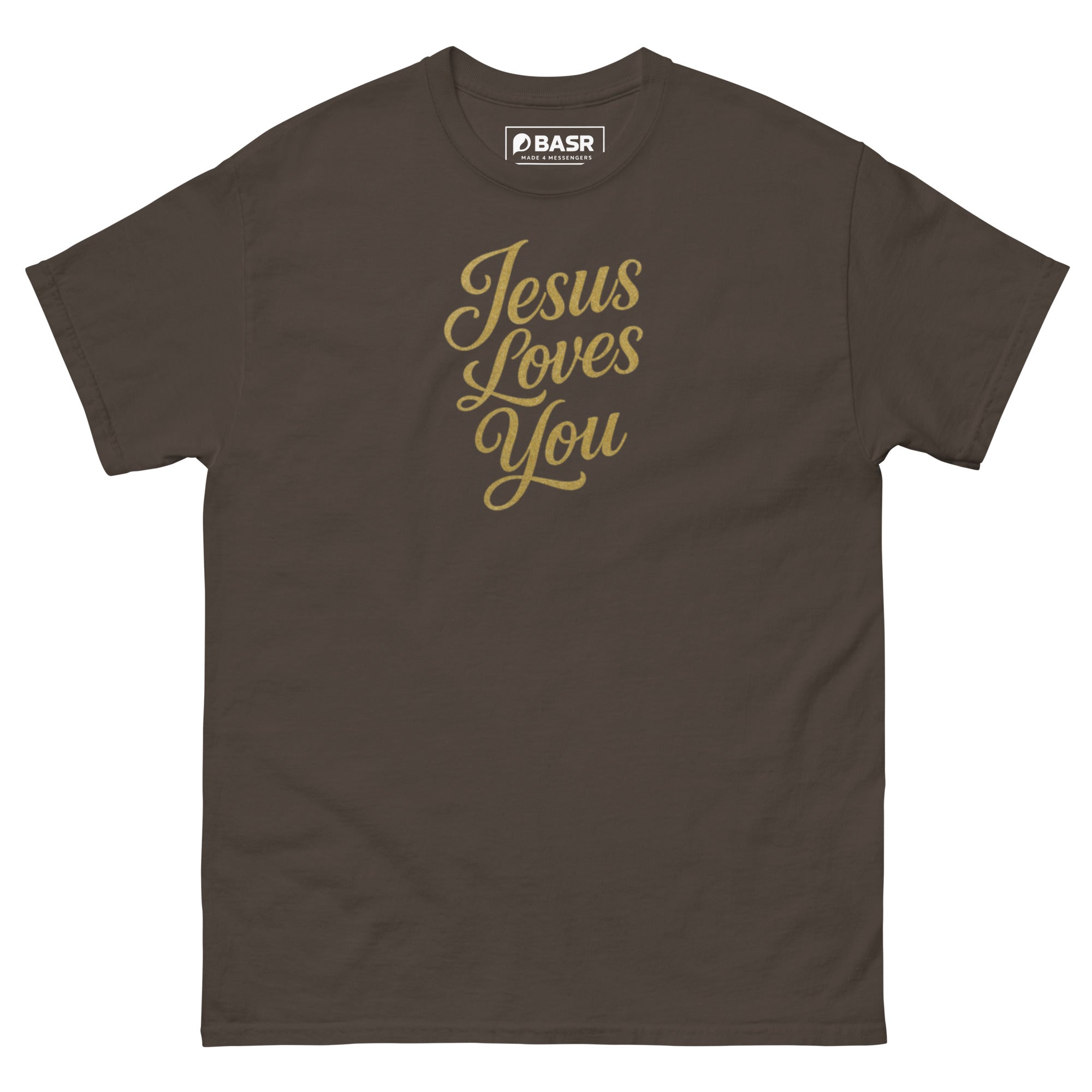 Jesus Loves You - Unisex classic tee - Christian Apparel by BASR Clothing