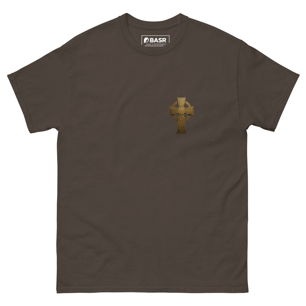 Jesus is on my side - Double sided print unisex classic tee - Christian Apparel by BASR Clothing