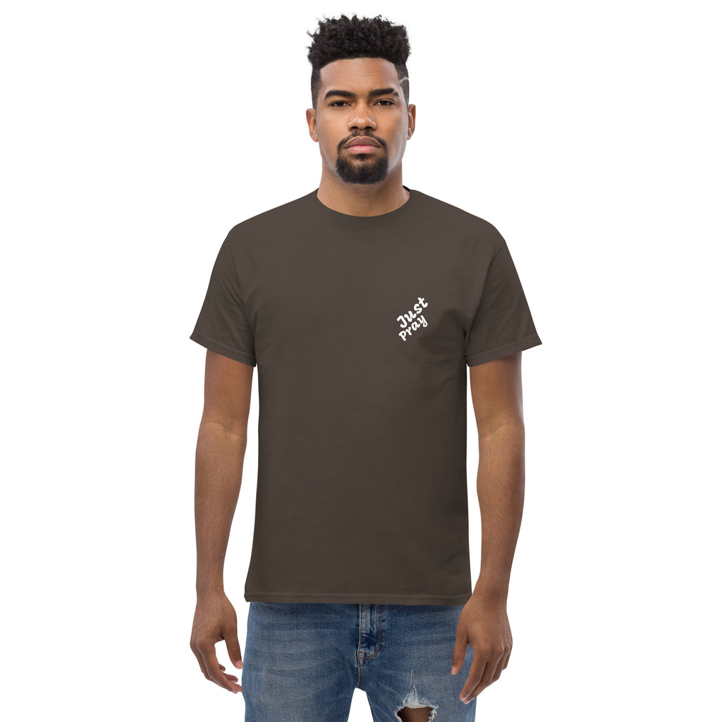 Just Pray - Unisex classic tee - Christian Apparel by BASR Clothing
